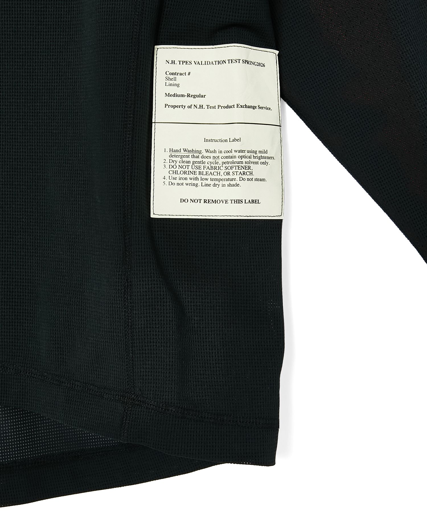 REVERSIBLE LONG SLEEVE T-SHIRT N.HOOLYWOOD TEST PRODUCT EXCHANGE