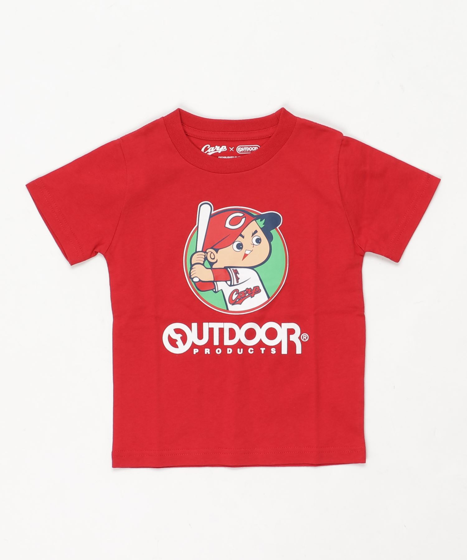 ｋｉｄｓカープコラボｔ１ カープ坊や Outdoor Products Apparel アウトドアプロダクツ Outdoor Products 公式通販サイト