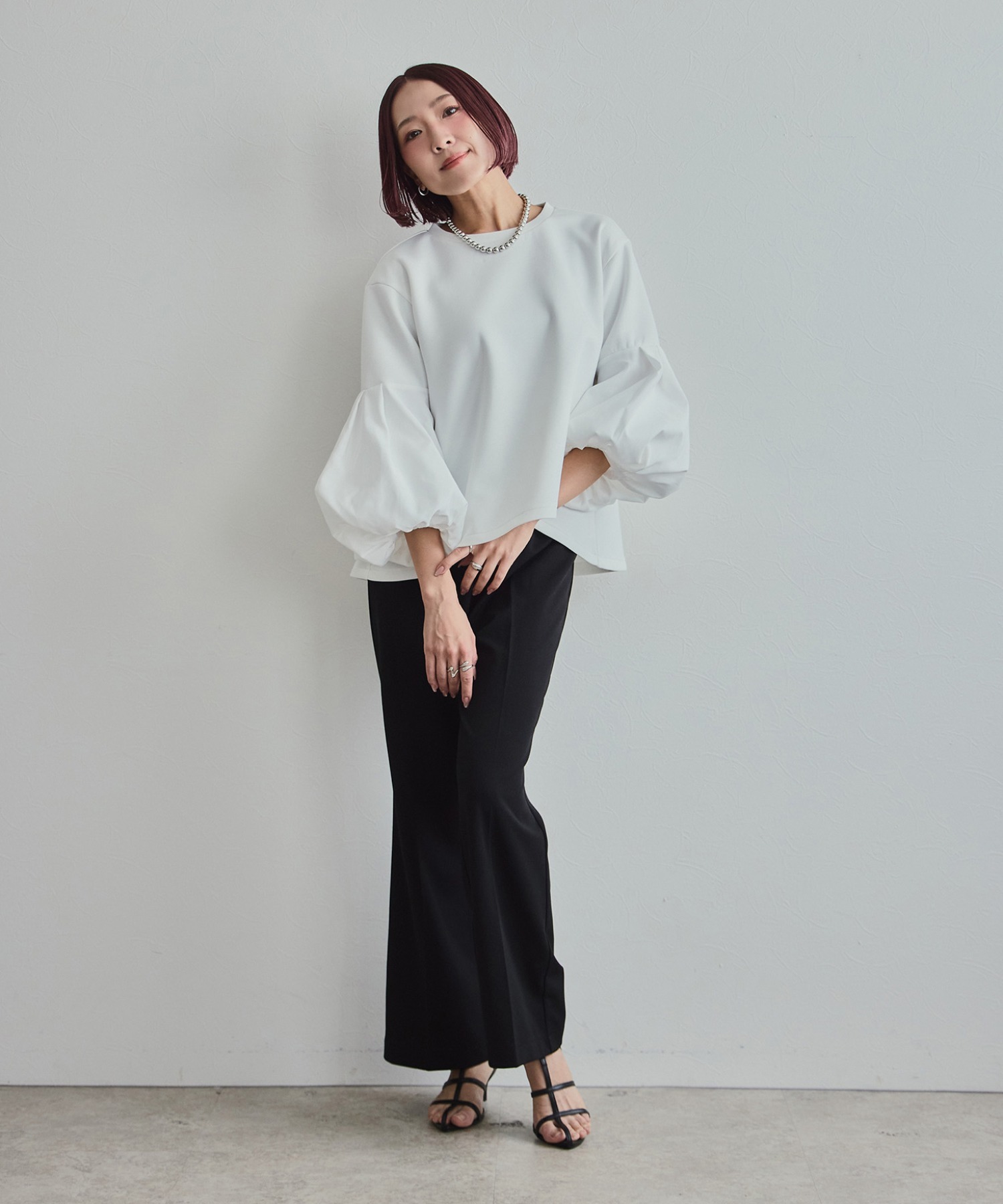 バルーンスリーブプルオーバー LHELBIE│Eimee Law & LHELBIE 公式