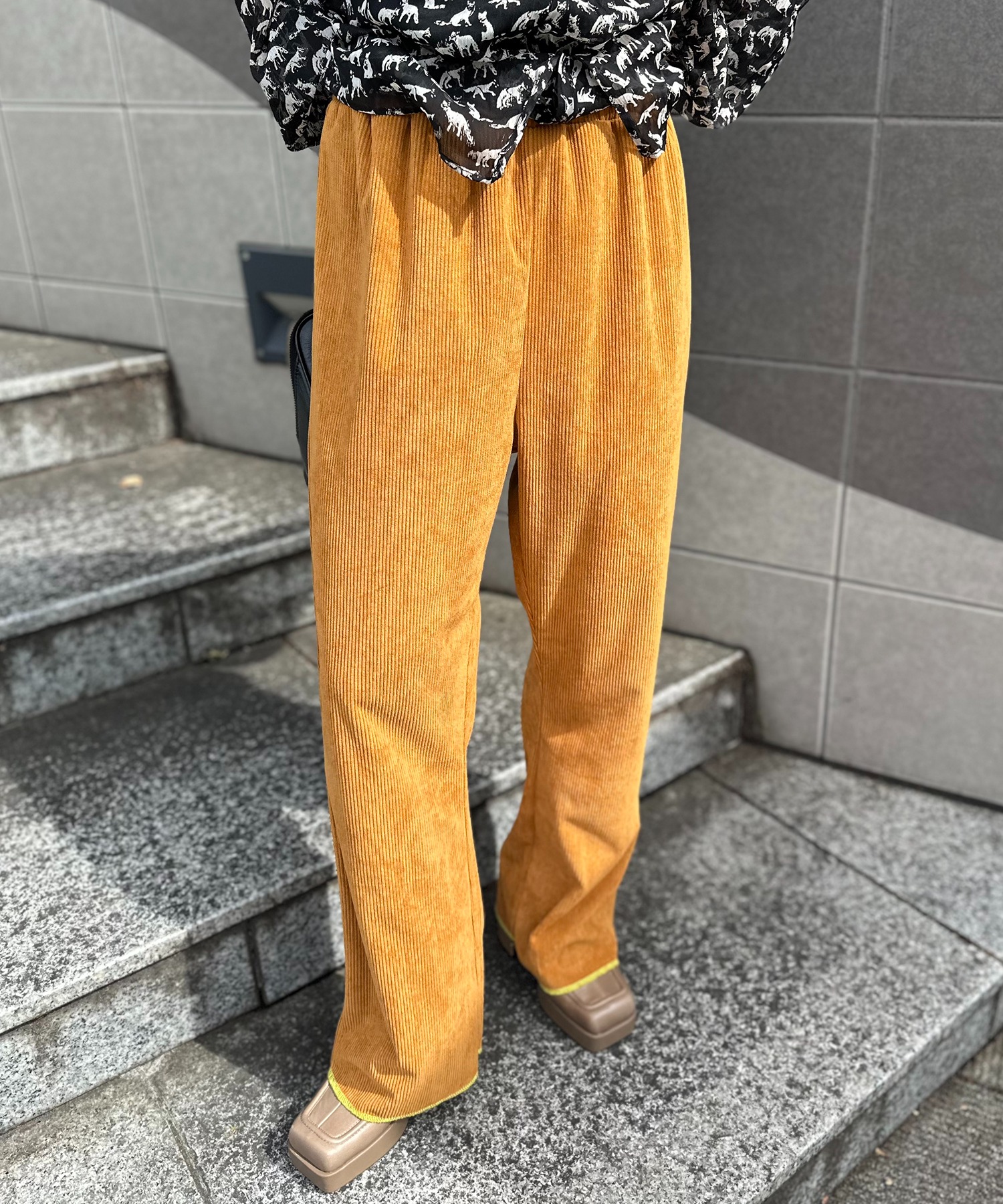 キャメル
model:154cm 着用サイズ:FREE