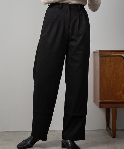 話題の行列 Amiurbasic tuck switching pants rbscreative.com