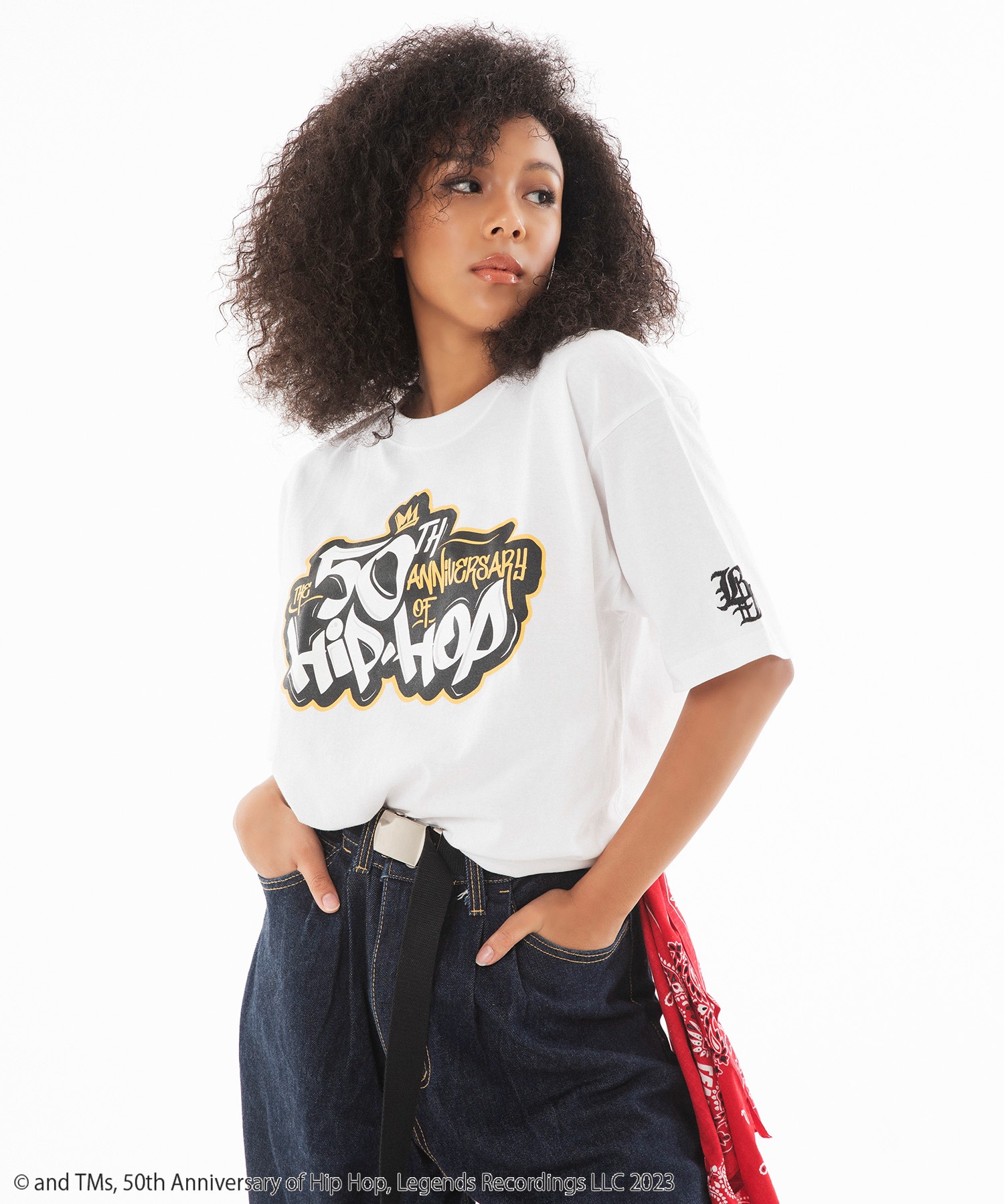 The 50th Anniversary of HIP HOP】アニバーサリーTシャツ BACK TO THE 