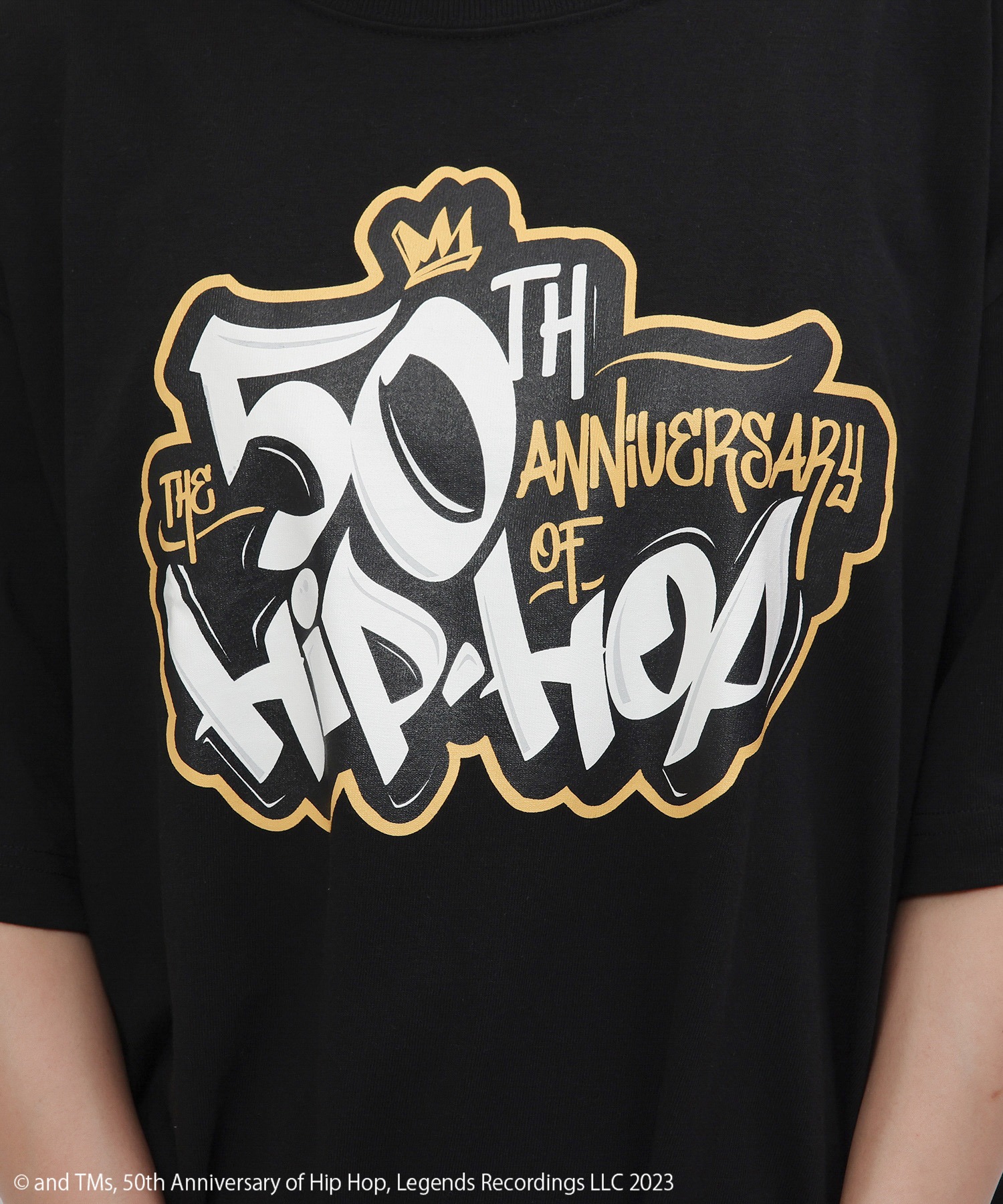 The 50th Anniversary of HIP HOP】アニバーサリーTシャツ BACK TO THE