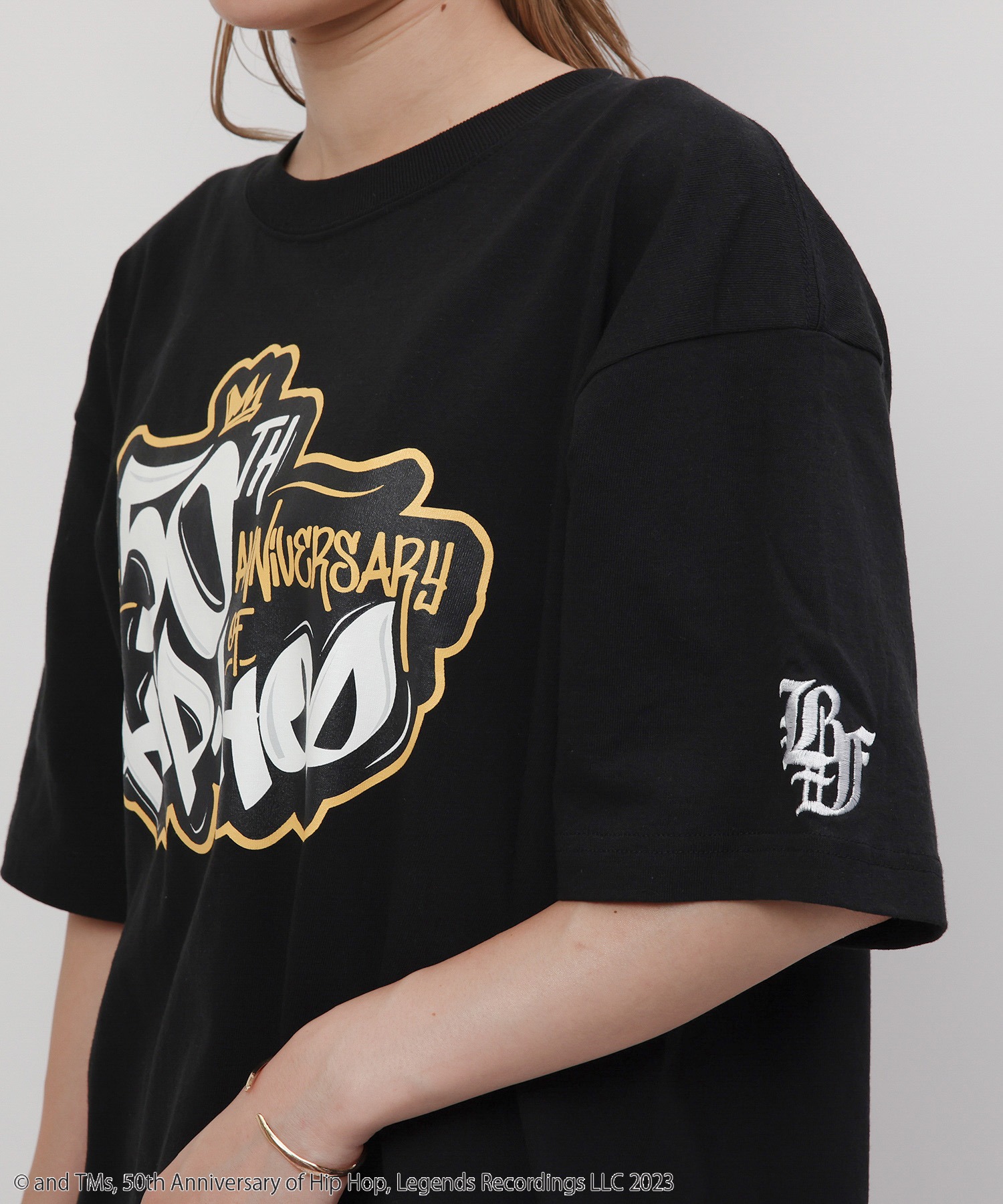 The 50th Anniversary of HIP HOP】アニバーサリーTシャツ BACK TO THE