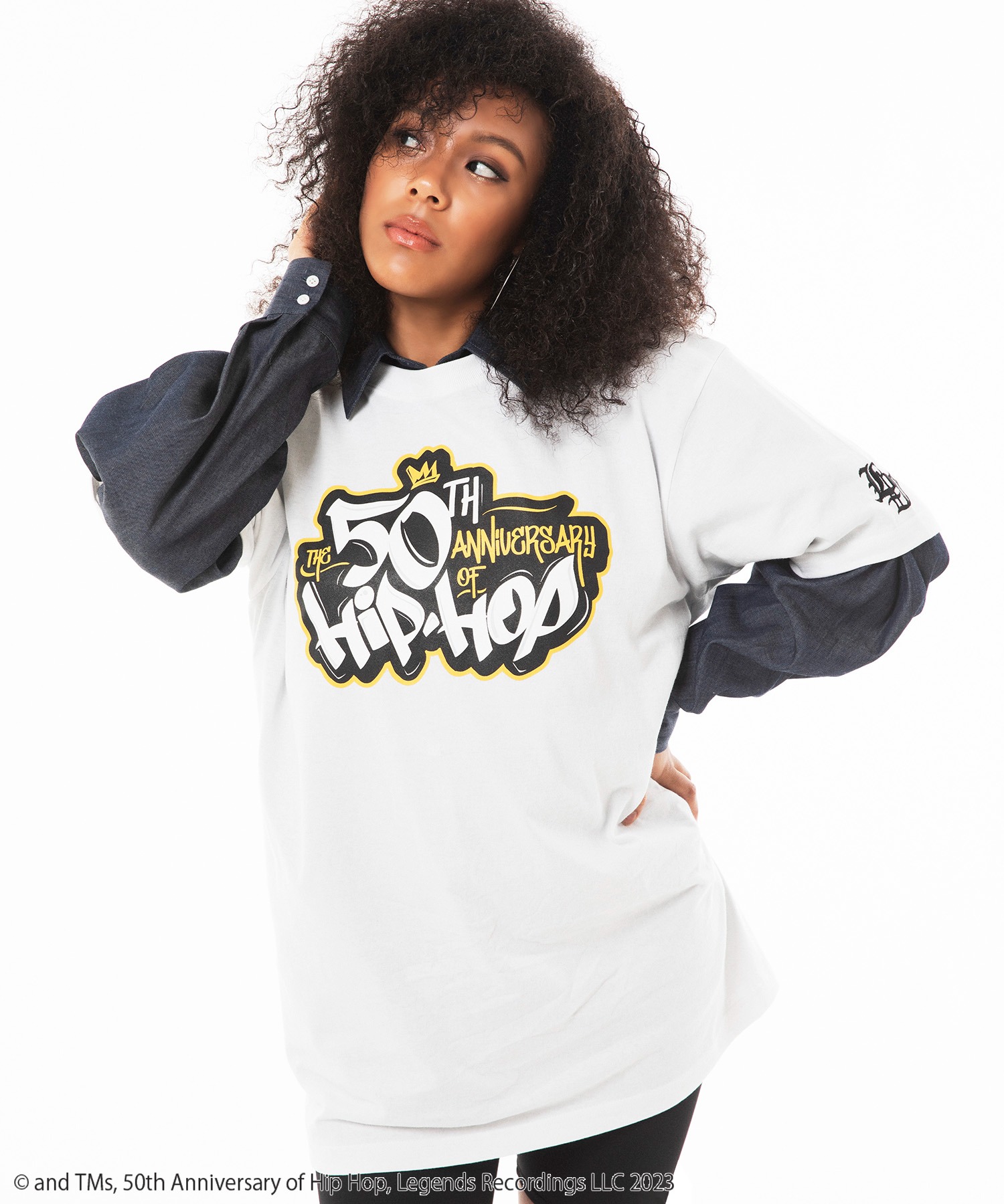 The 50th Anniversary of HIP HOP】アニバーサリーTシャツ BACK TO THE