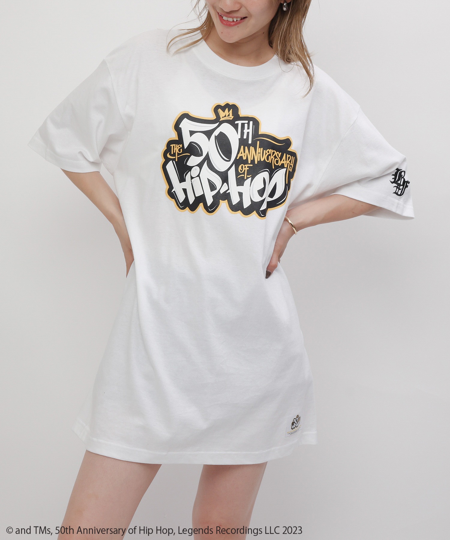 The 50th Anniversary of HIP HOP】アニバーサリーTシャツ BACK TO THE