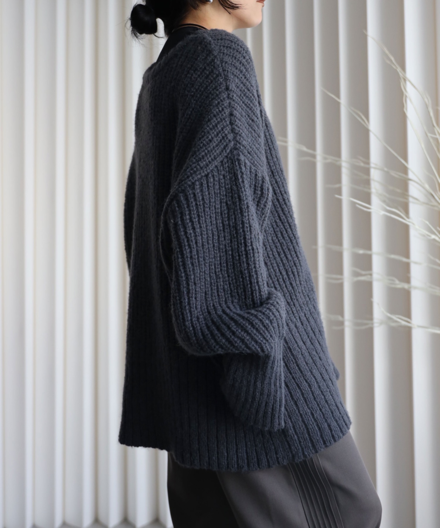 model：155cm. 着用サイズ：FREE