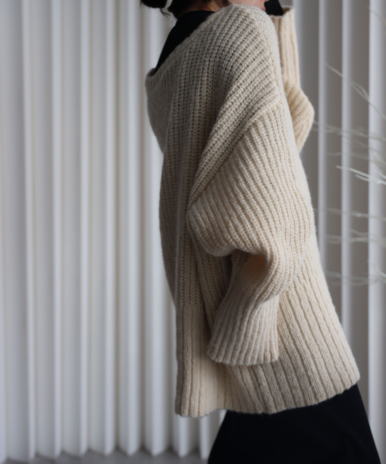 model：155cm. 着用サイズ：FREE