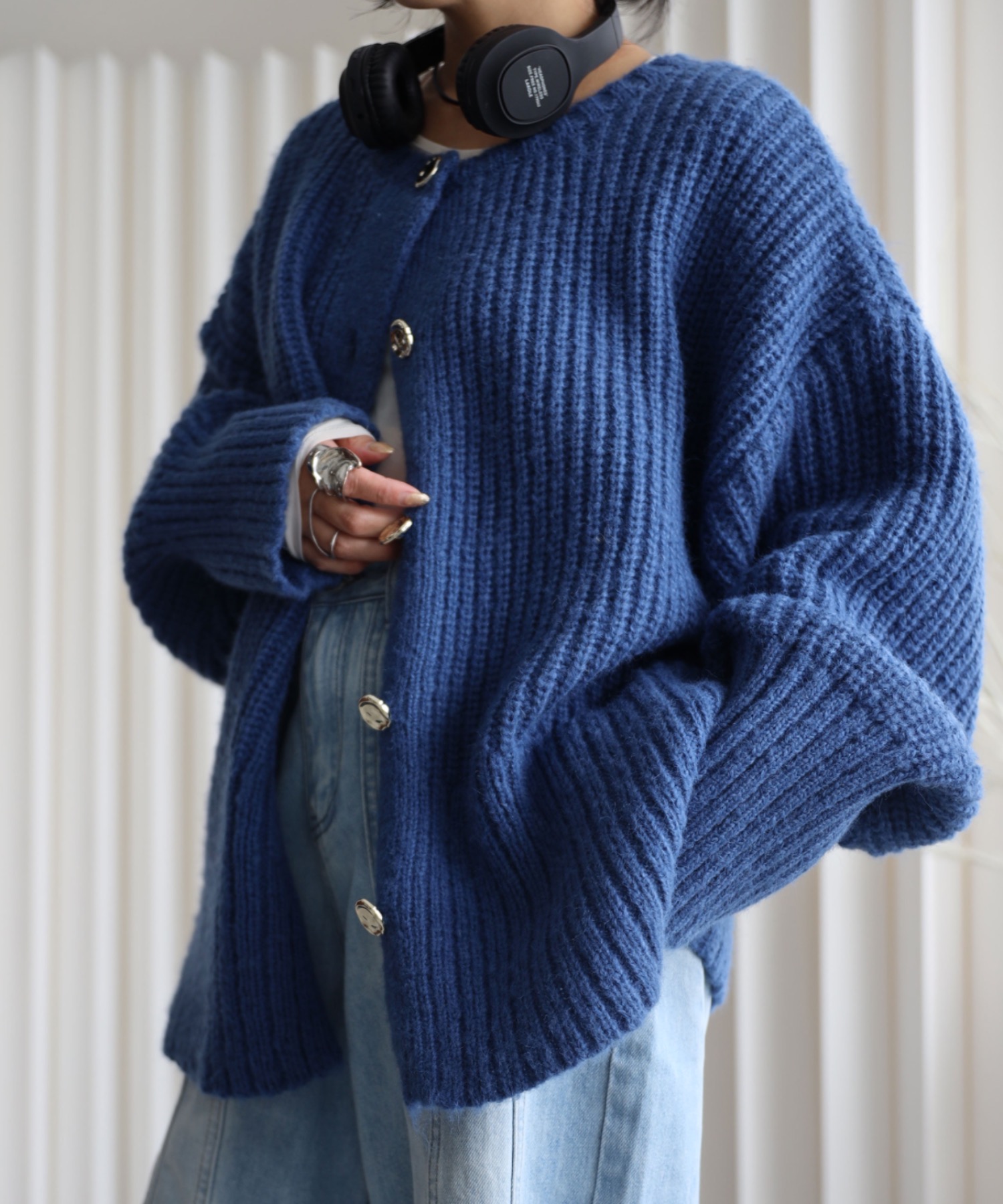 model：155cm. 着用サイズ：FREE