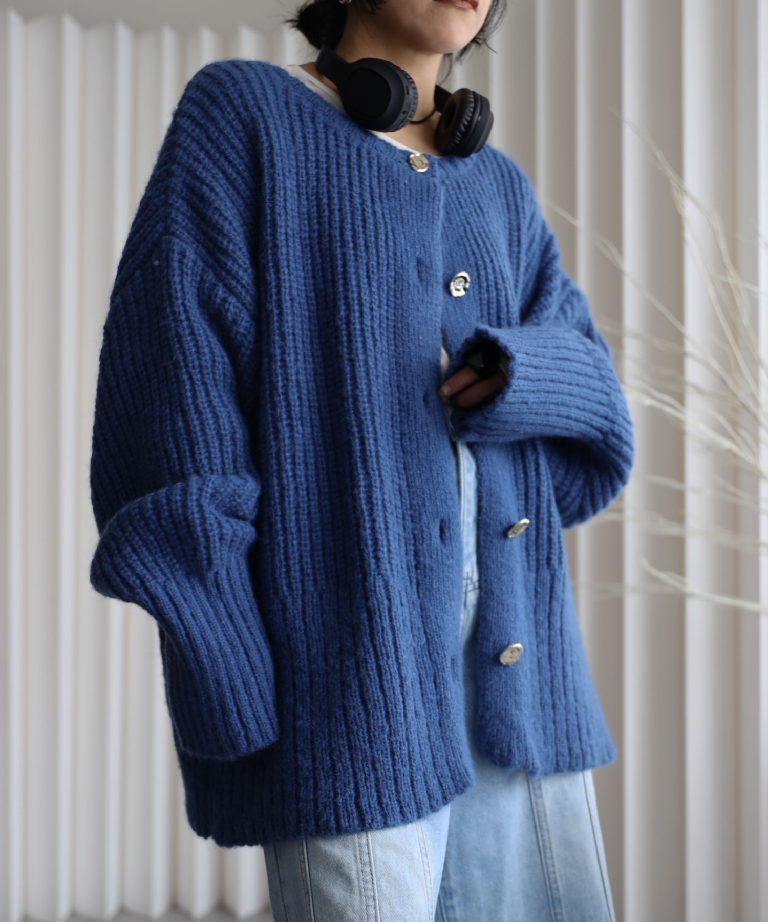 model：155cm. 着用サイズ：FREE