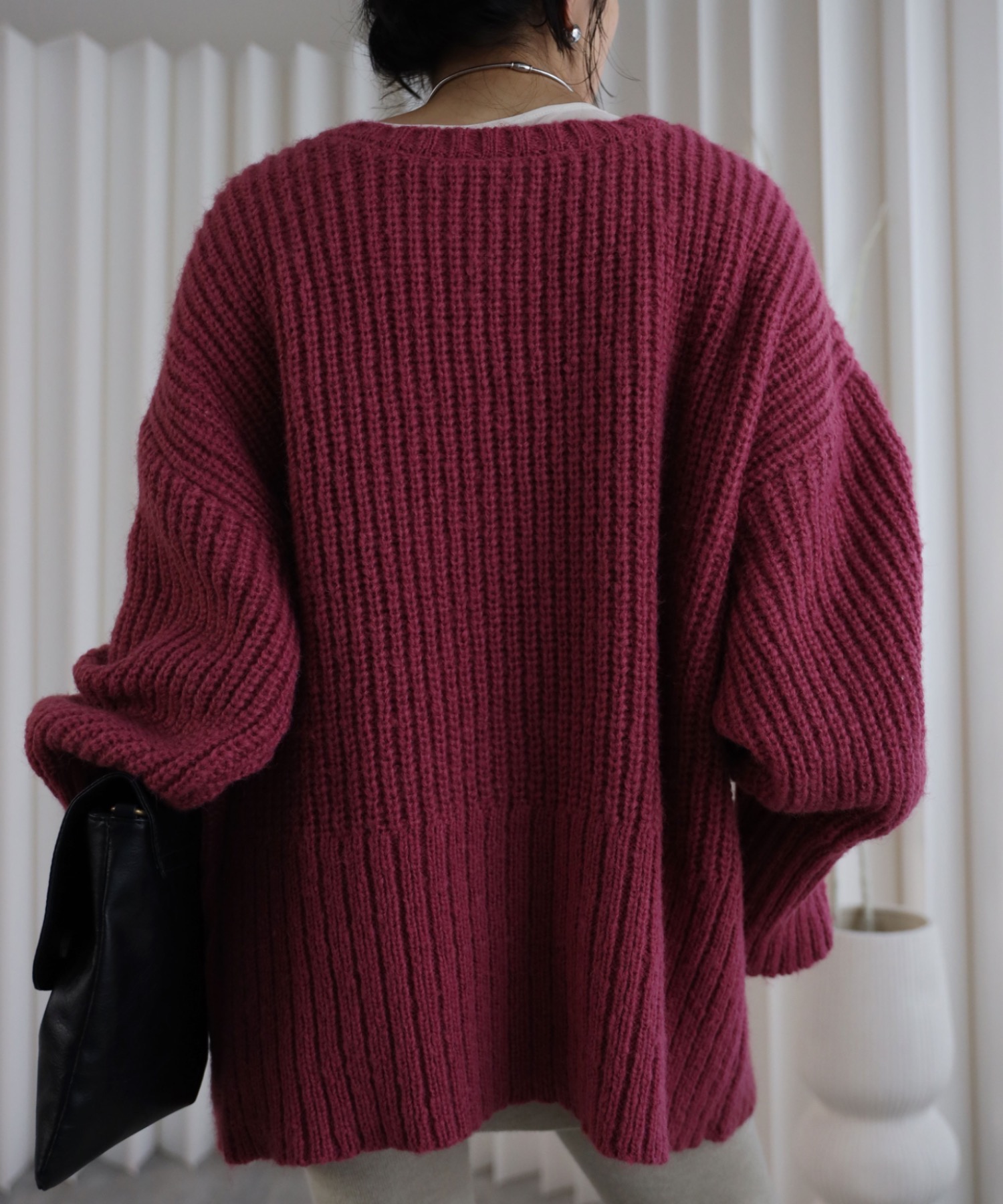 model：155cm. 着用サイズ：FREE