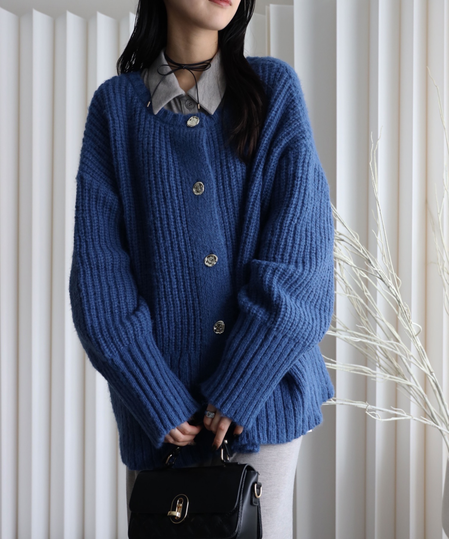 model：164cm. 着用サイズ：FREE