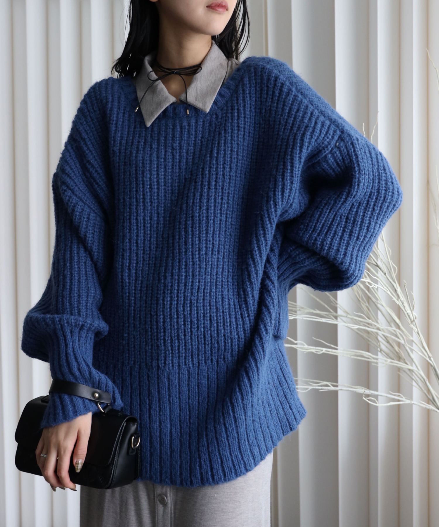 model：164cm. 着用サイズ：FREE