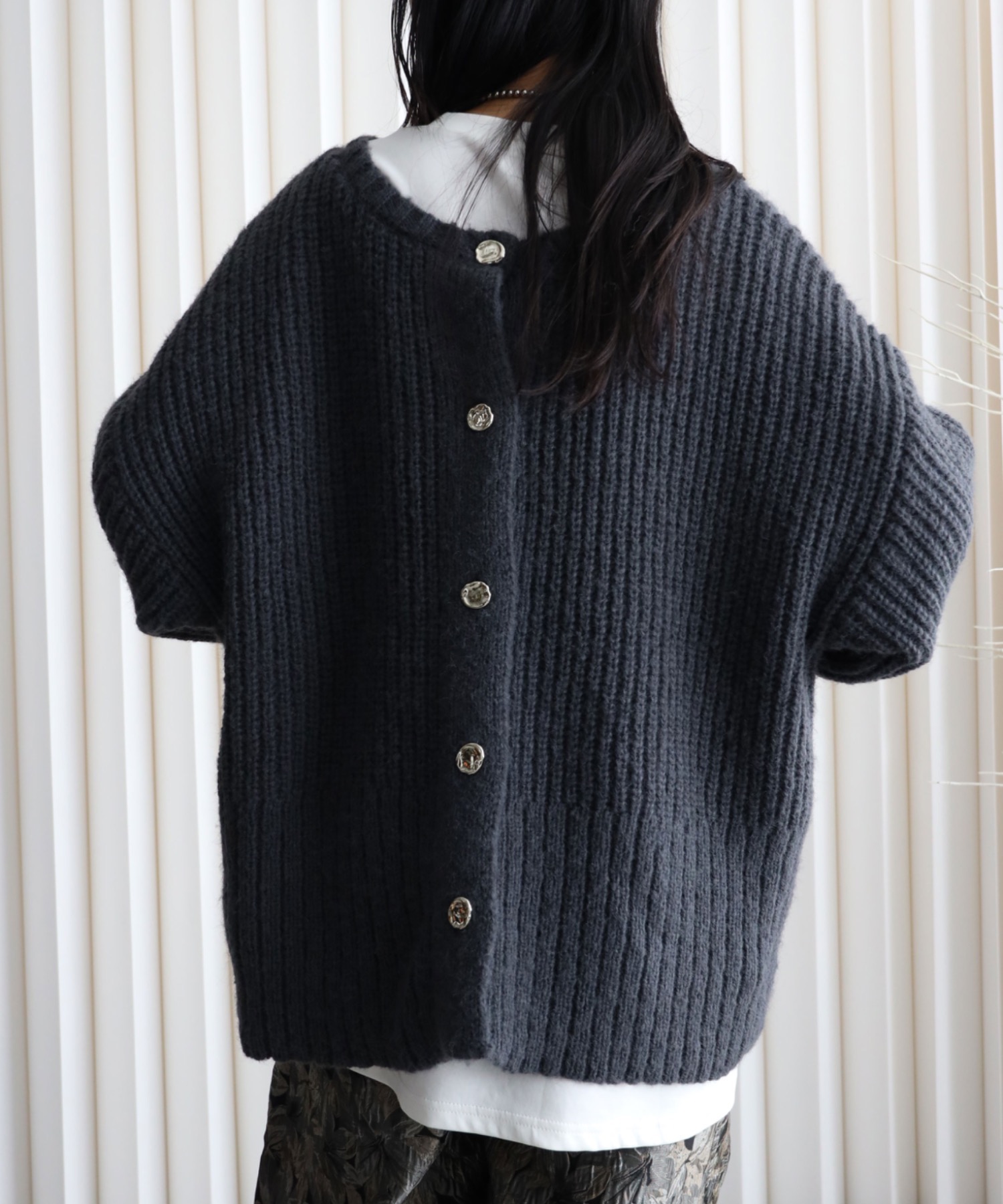 model：164cm. 着用サイズ：FREE