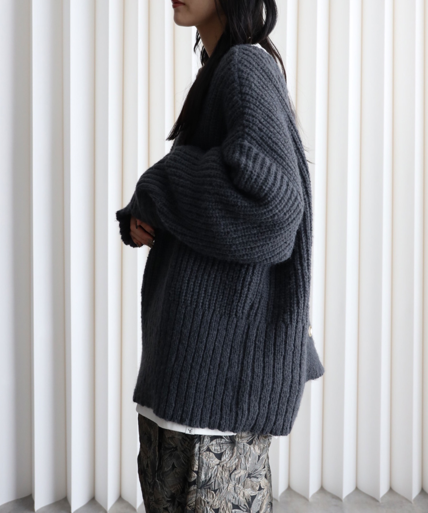 model：164cm. 着用サイズ：FREE