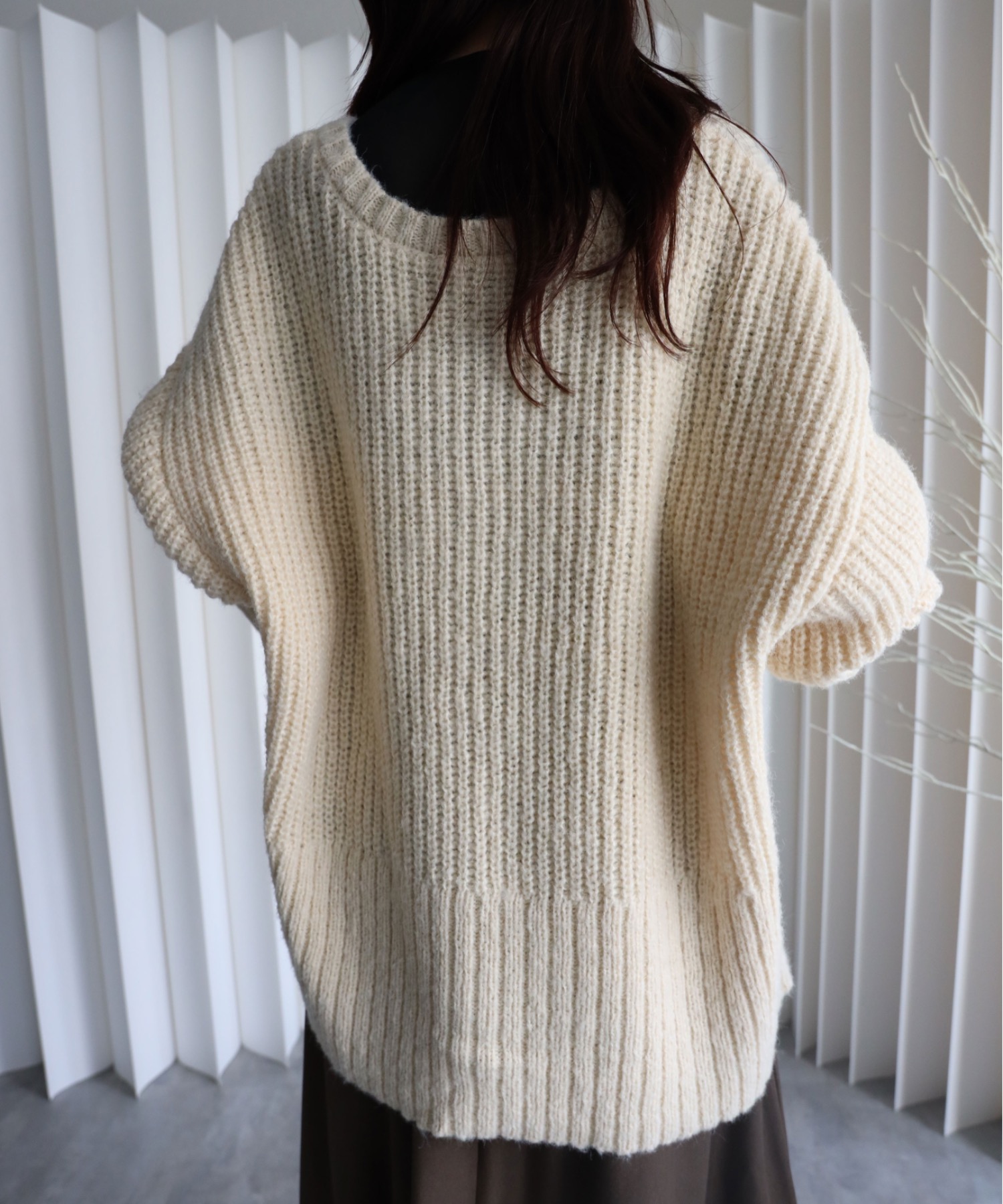 model：164cm. 着用サイズ：FREE