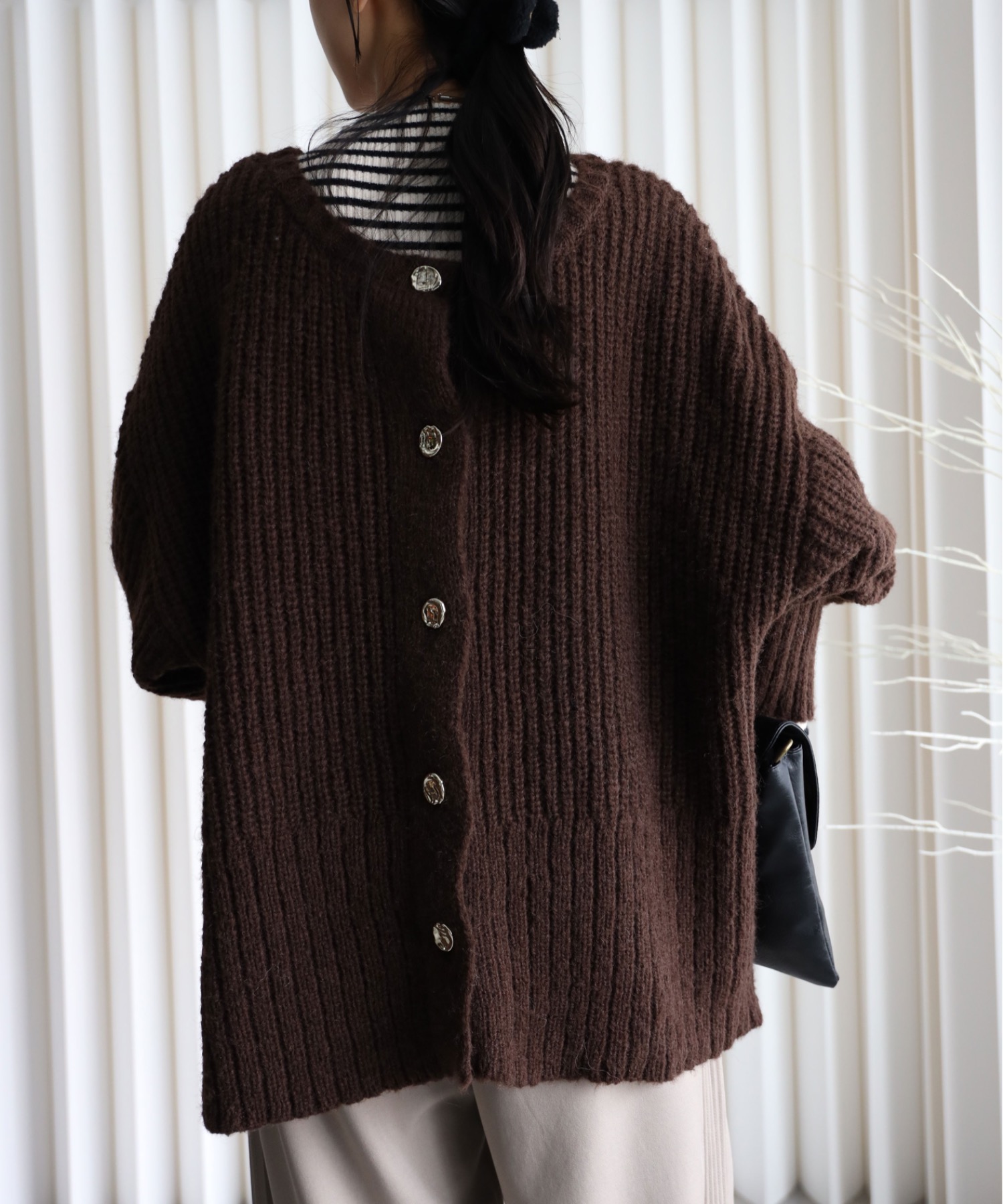 model：164cm. 着用サイズ：FREE