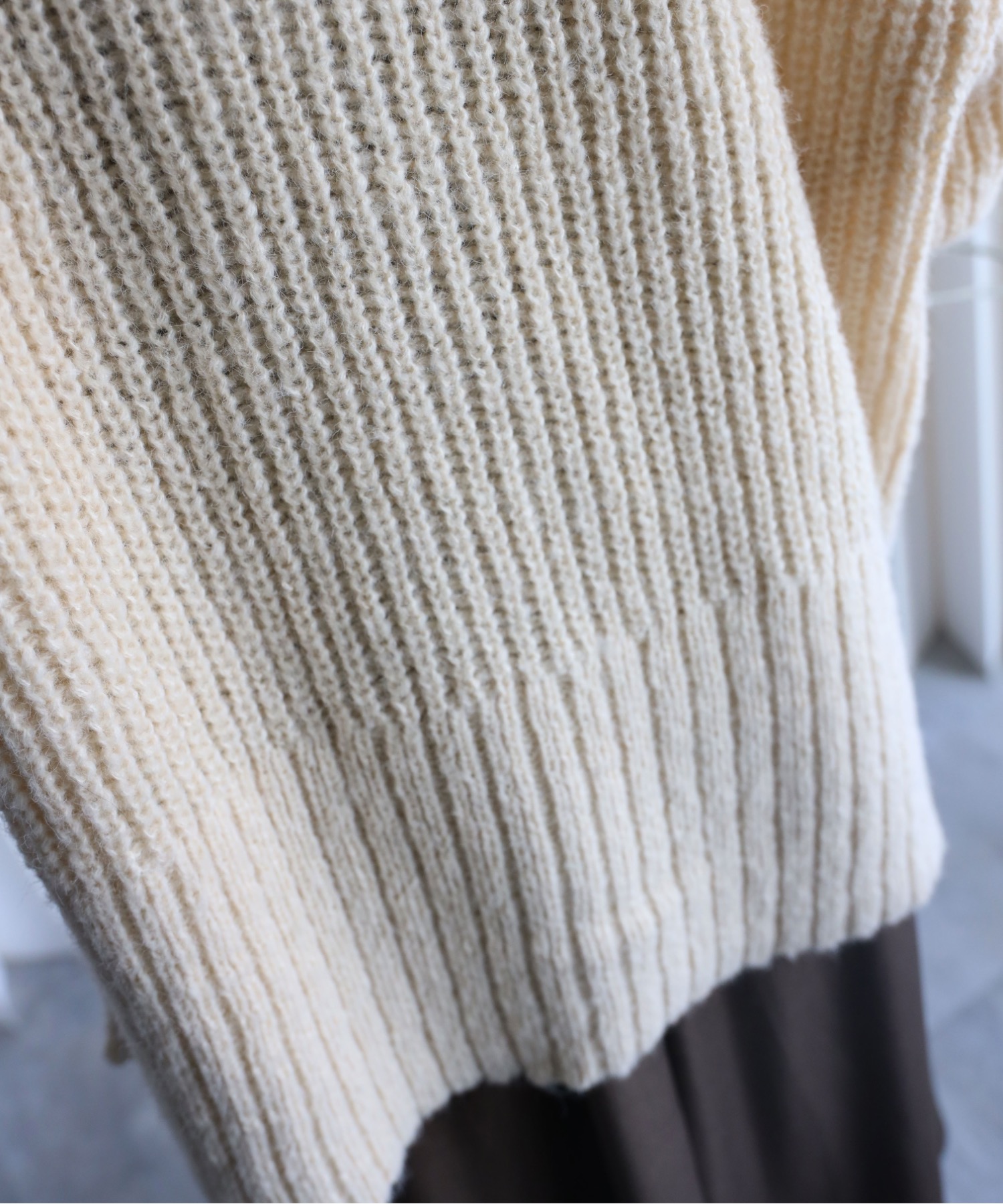model：164cm. 着用サイズ：FREE