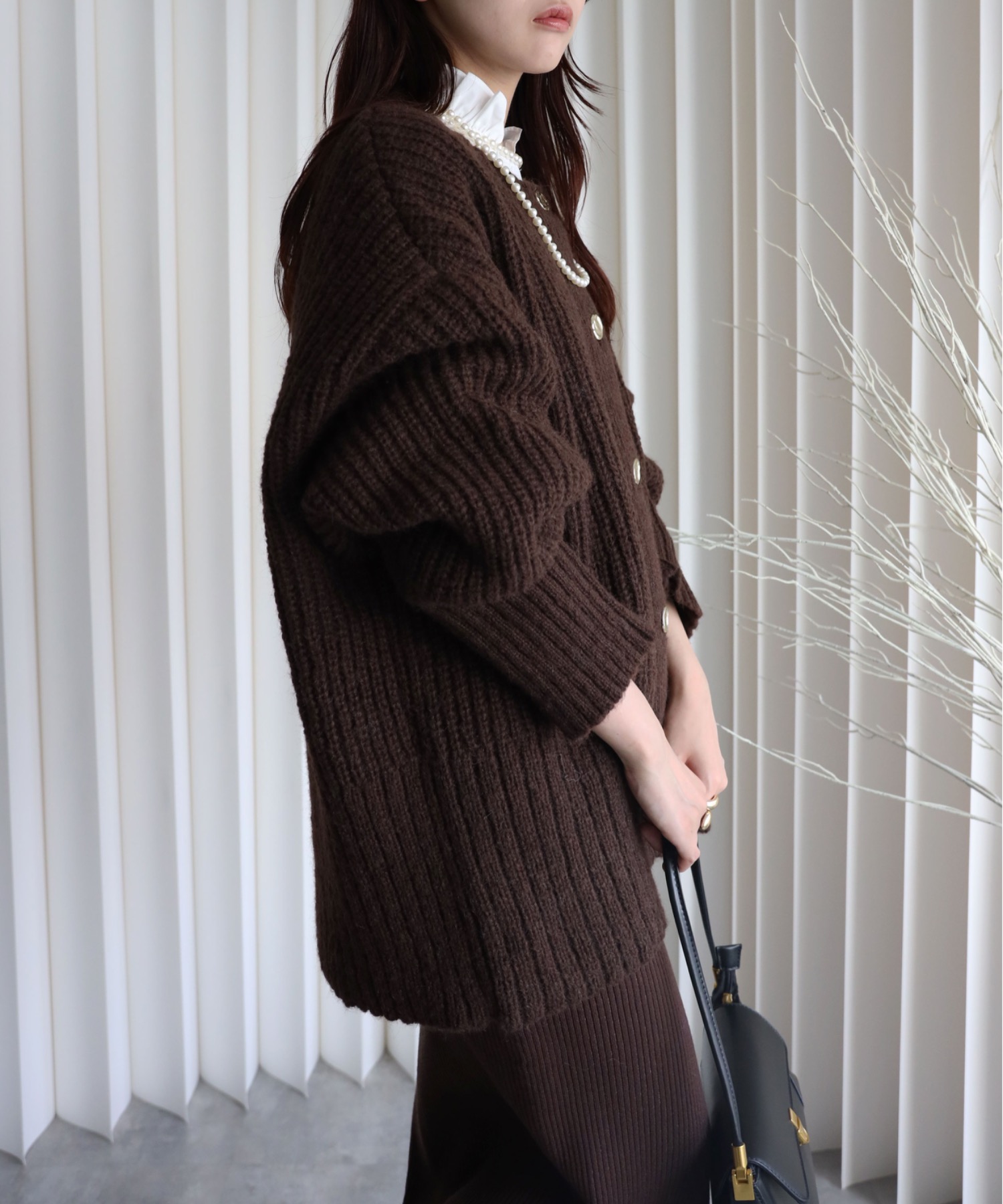 model：164cm. 着用サイズ：FREE