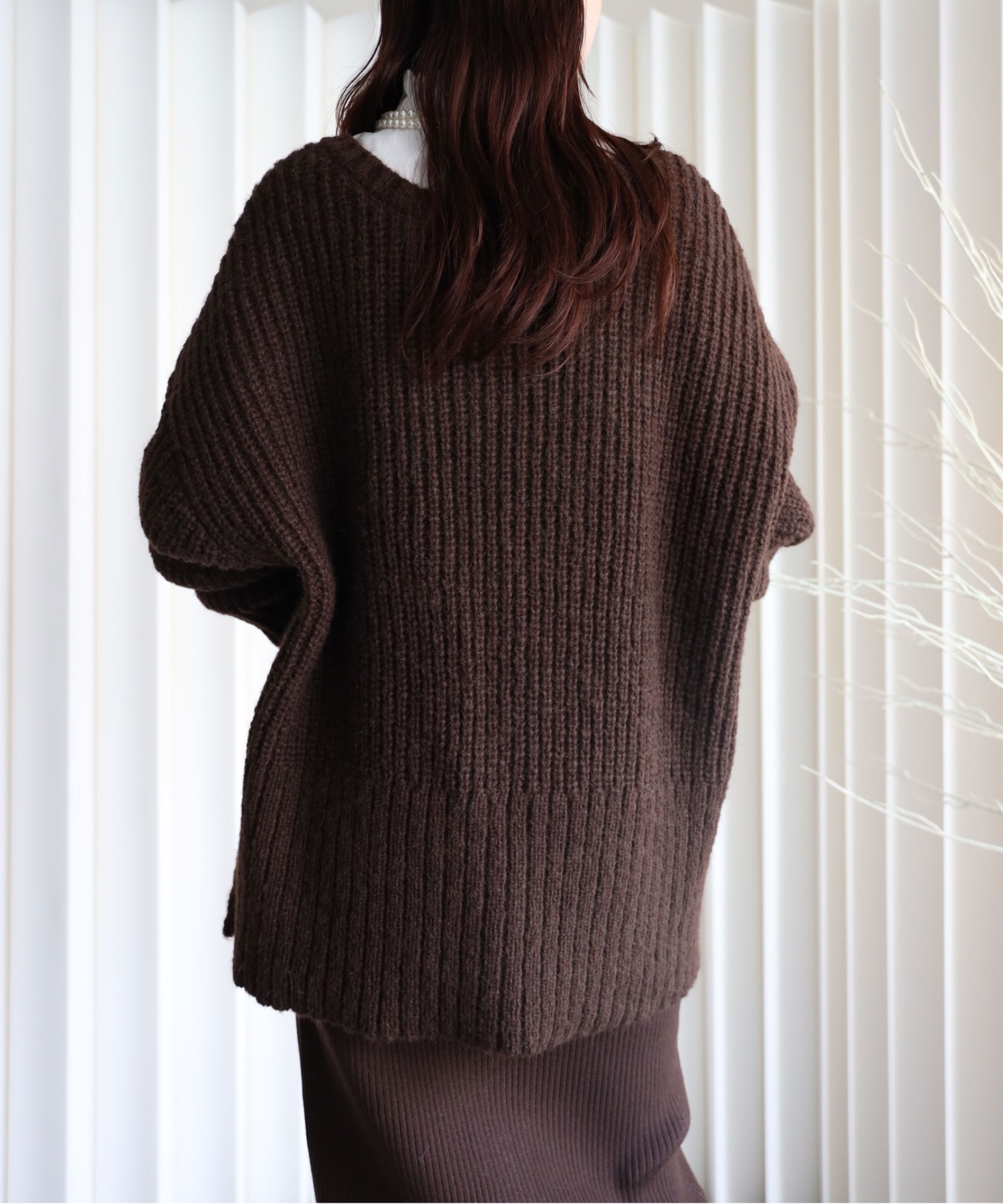 model：164cm. 着用サイズ：FREE