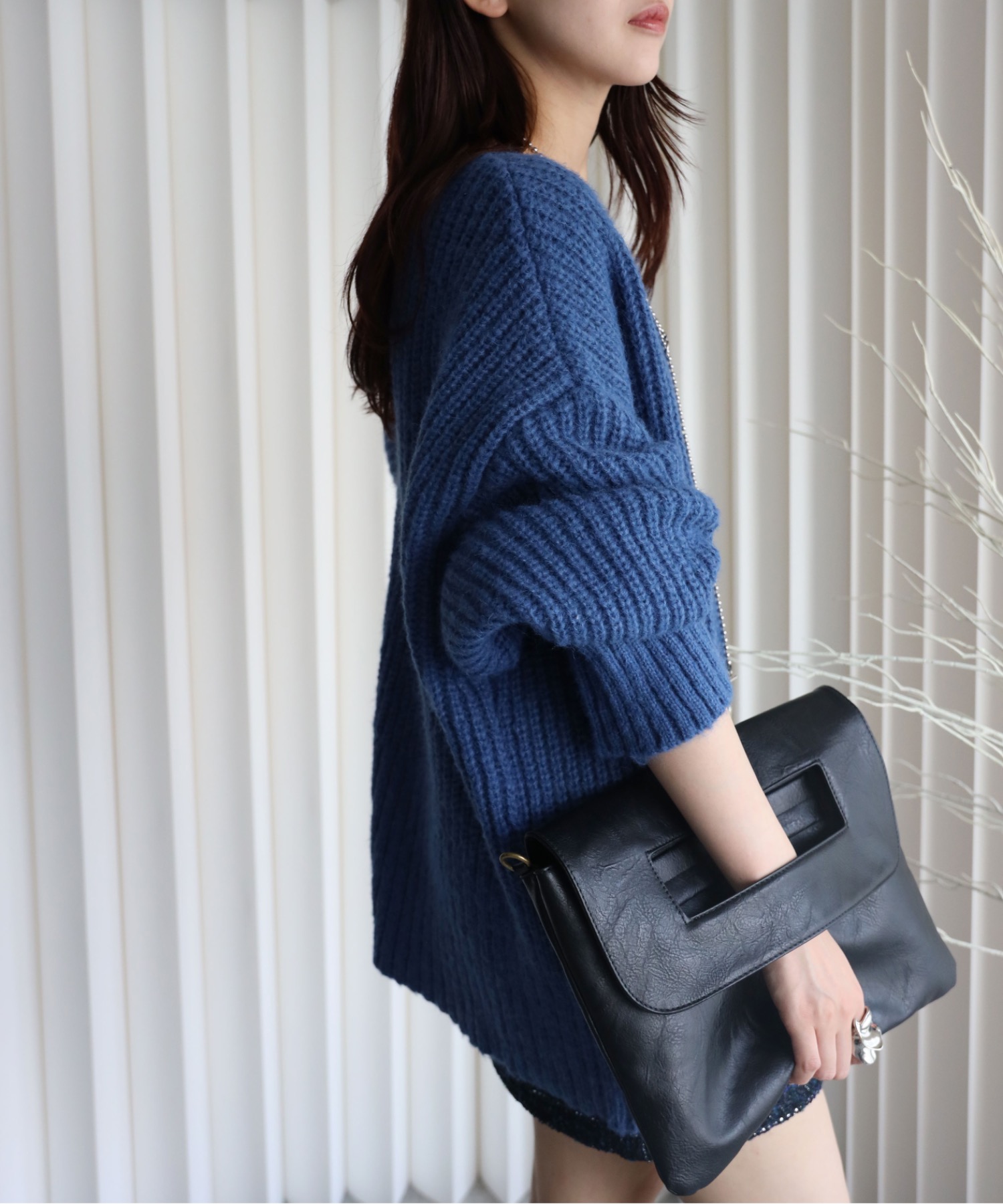 model：164cm. 着用サイズ：FREE