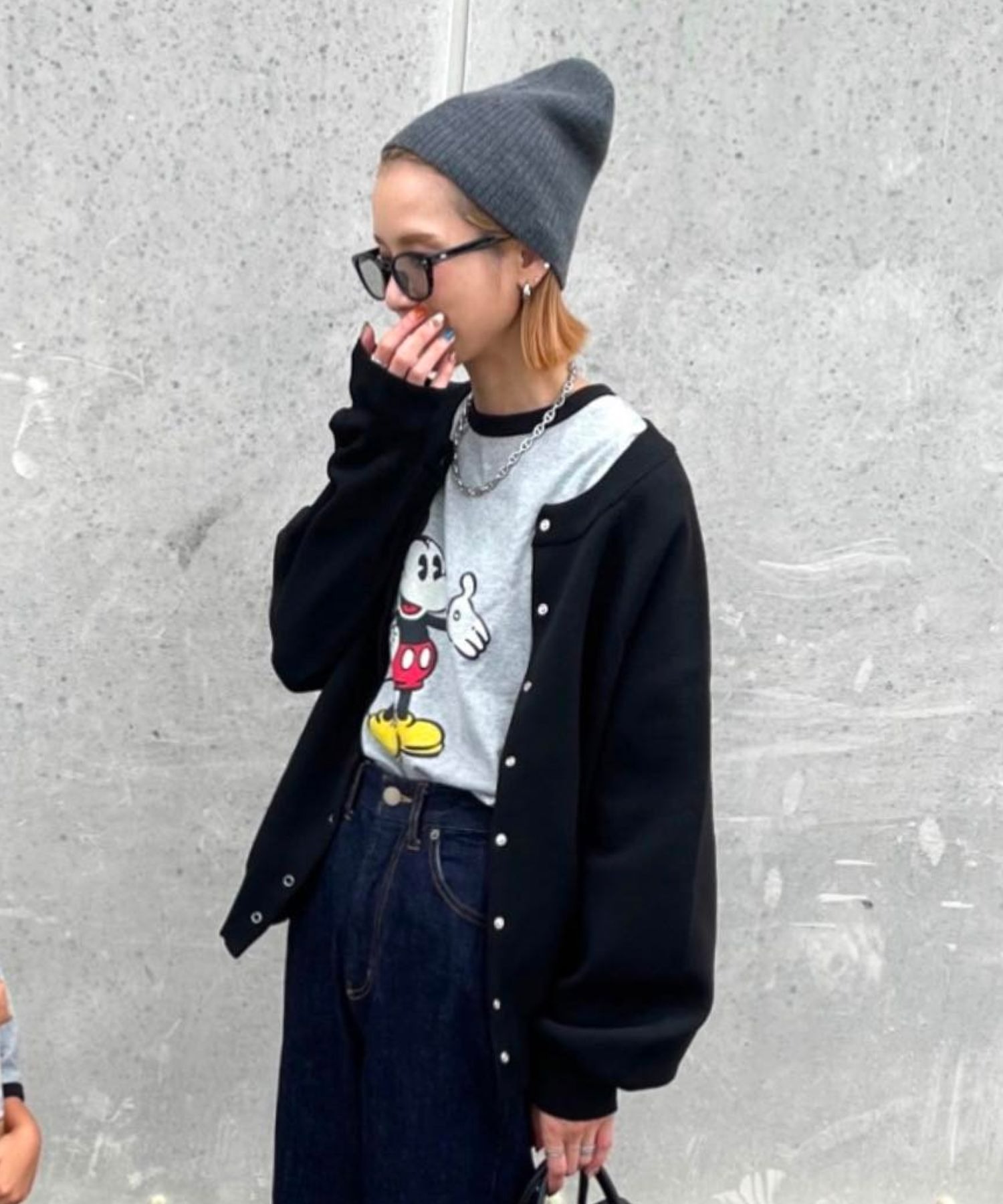 model：H152 着用サイズ：FREE