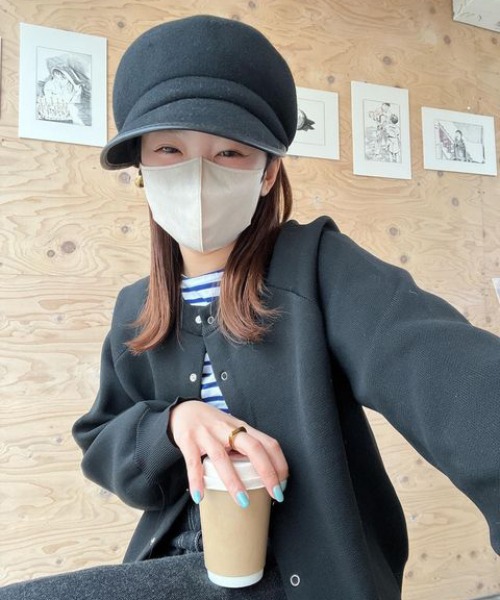model：H155 着用サイズ：FREE
