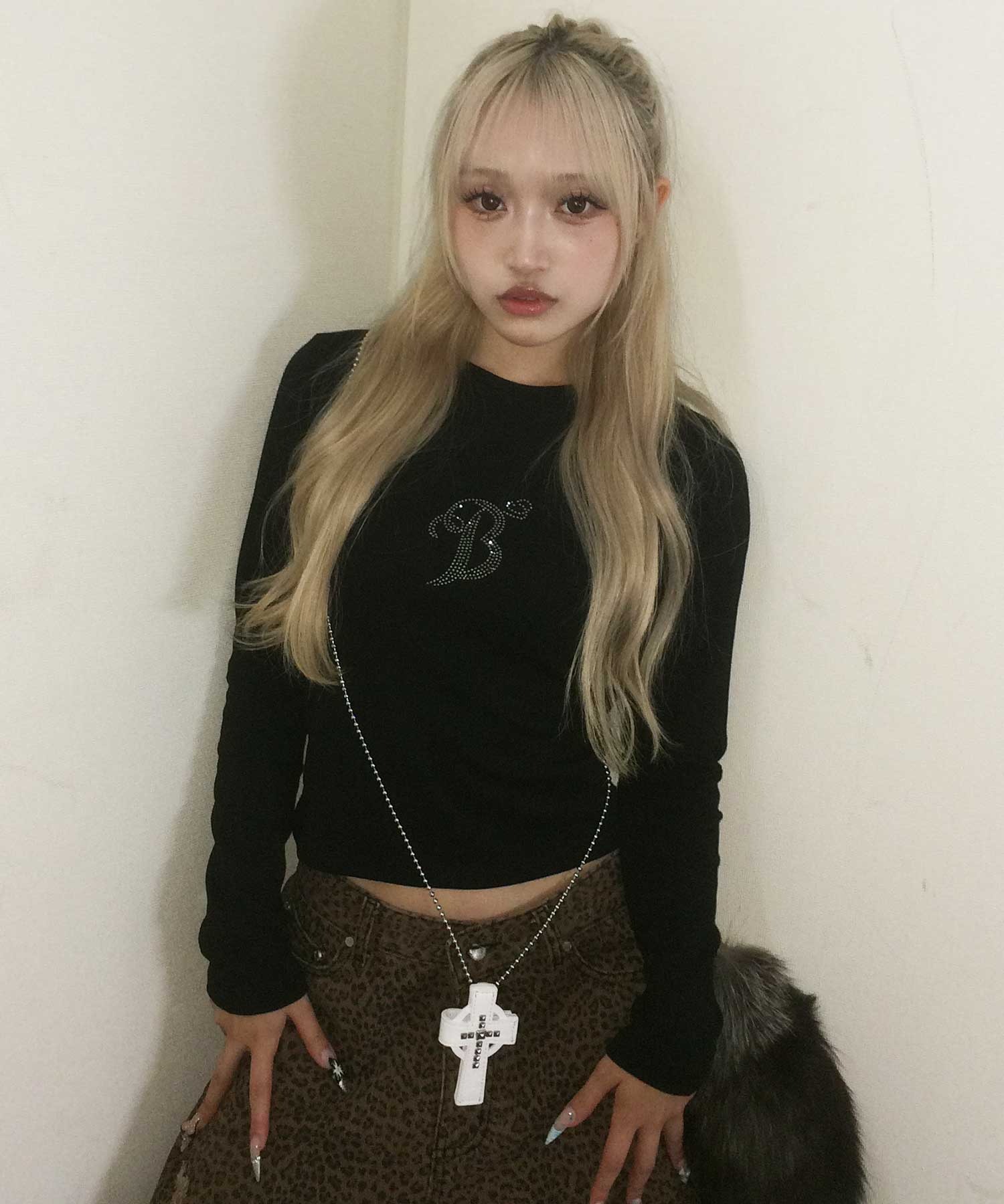 アイラブD&G タンクトップ　ラインストーン　ハート　y2k レア　ロゴ アイラブD&G タンクトップ ラインストーン ハート y2k レア ロゴ ラメ