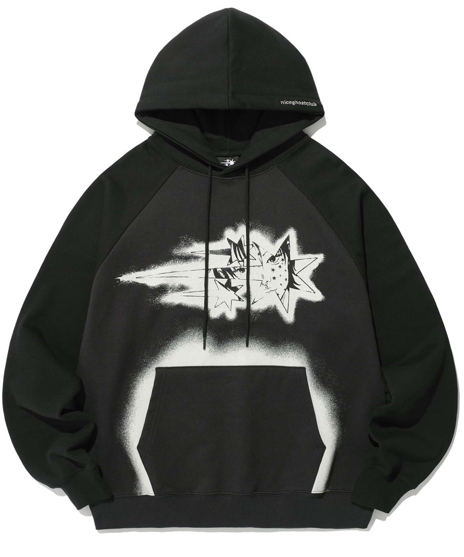 ★Nice Ghost Club★SPARY ANIME HOODIE A'GEM/9 × .kom『NICE GHOST CLUB/ナイスゴーストクラブ』 SPRAY