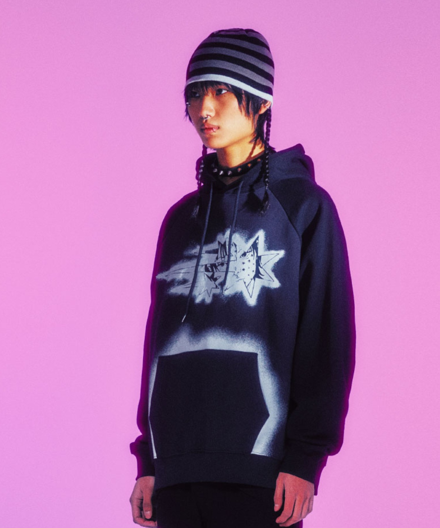 MILK BOY GHOST ARMY HOODIE ゴースト お化け パーカー