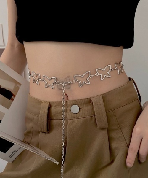 PUTUMAYO チェーンベルト シルバー PUTUMAYO チェーンベルト シルバー