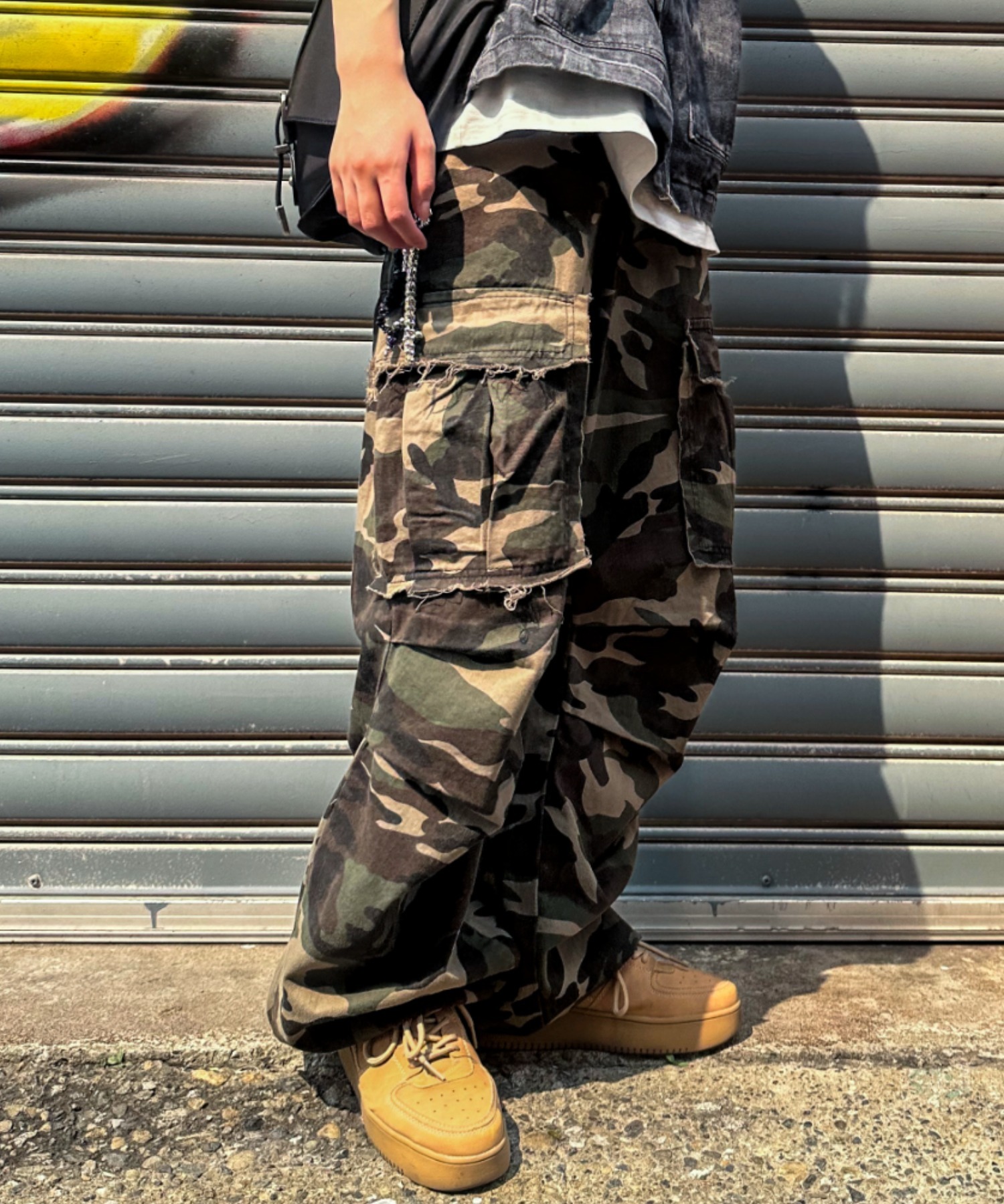 A'GEM/9 × .kom 『A'gem/エージェム』カーゴカモパンツ A'gem│A'GEM/9