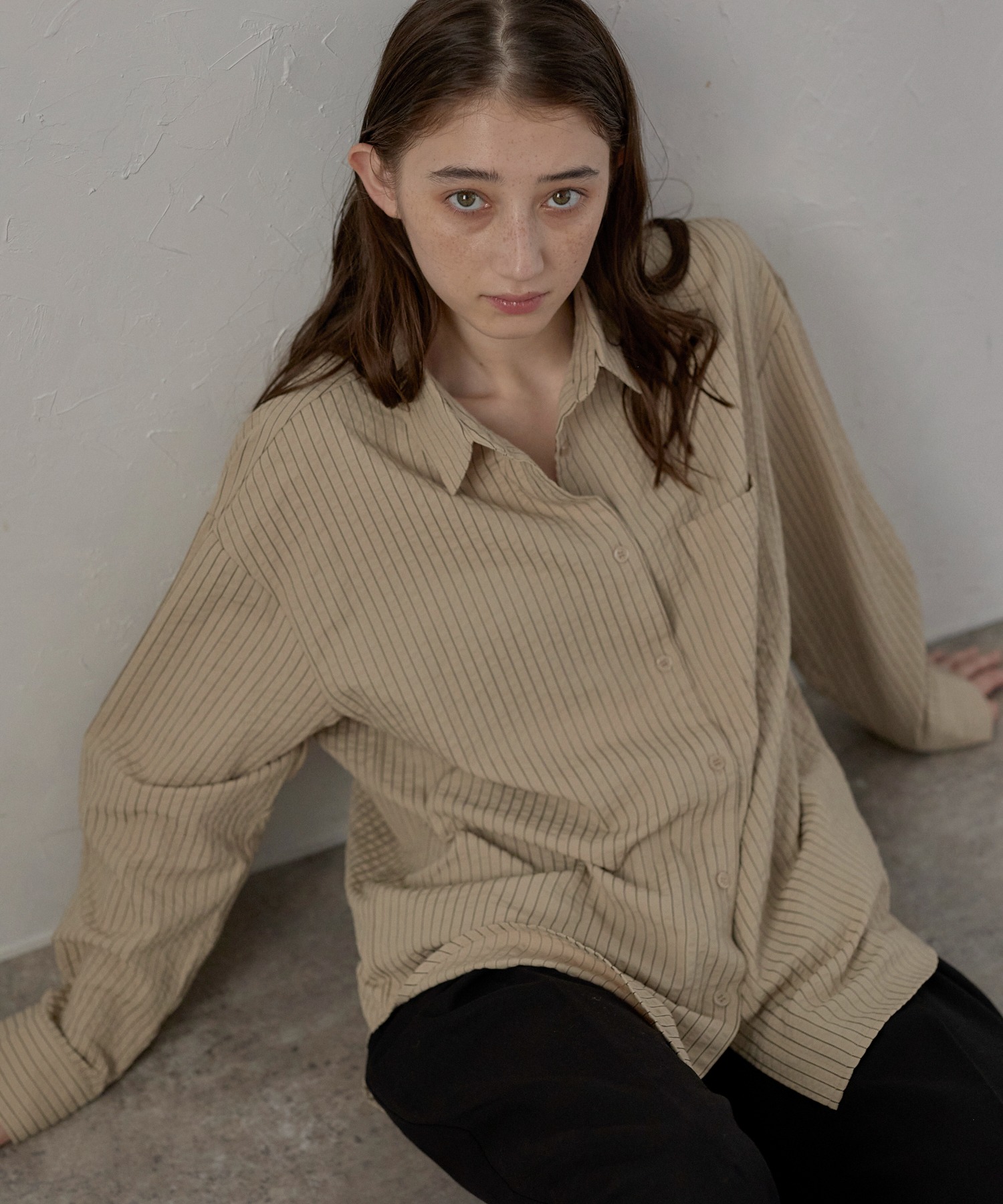 model：H164 着用サイズ：FREE