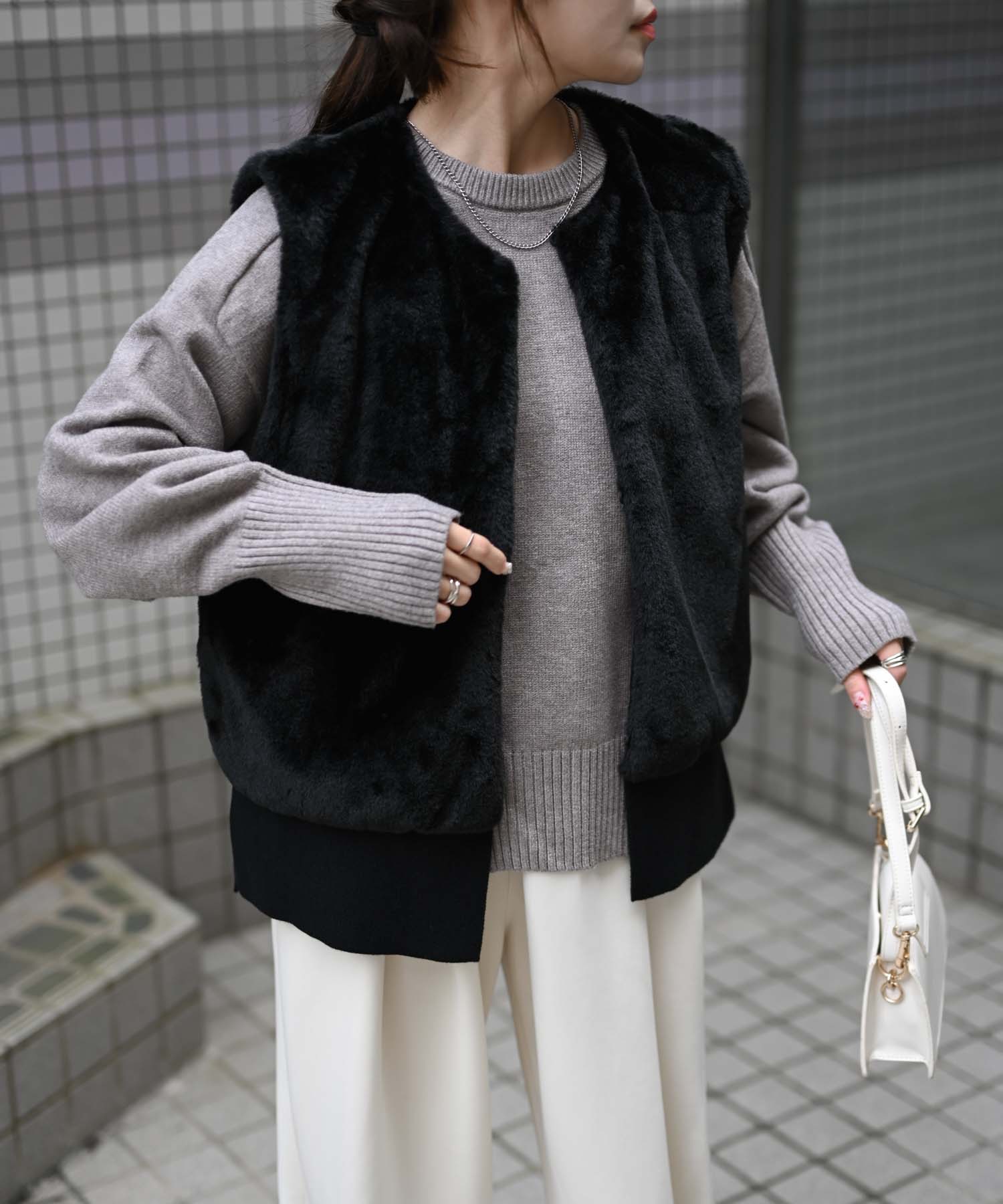 model：H157　着用サイズ：M