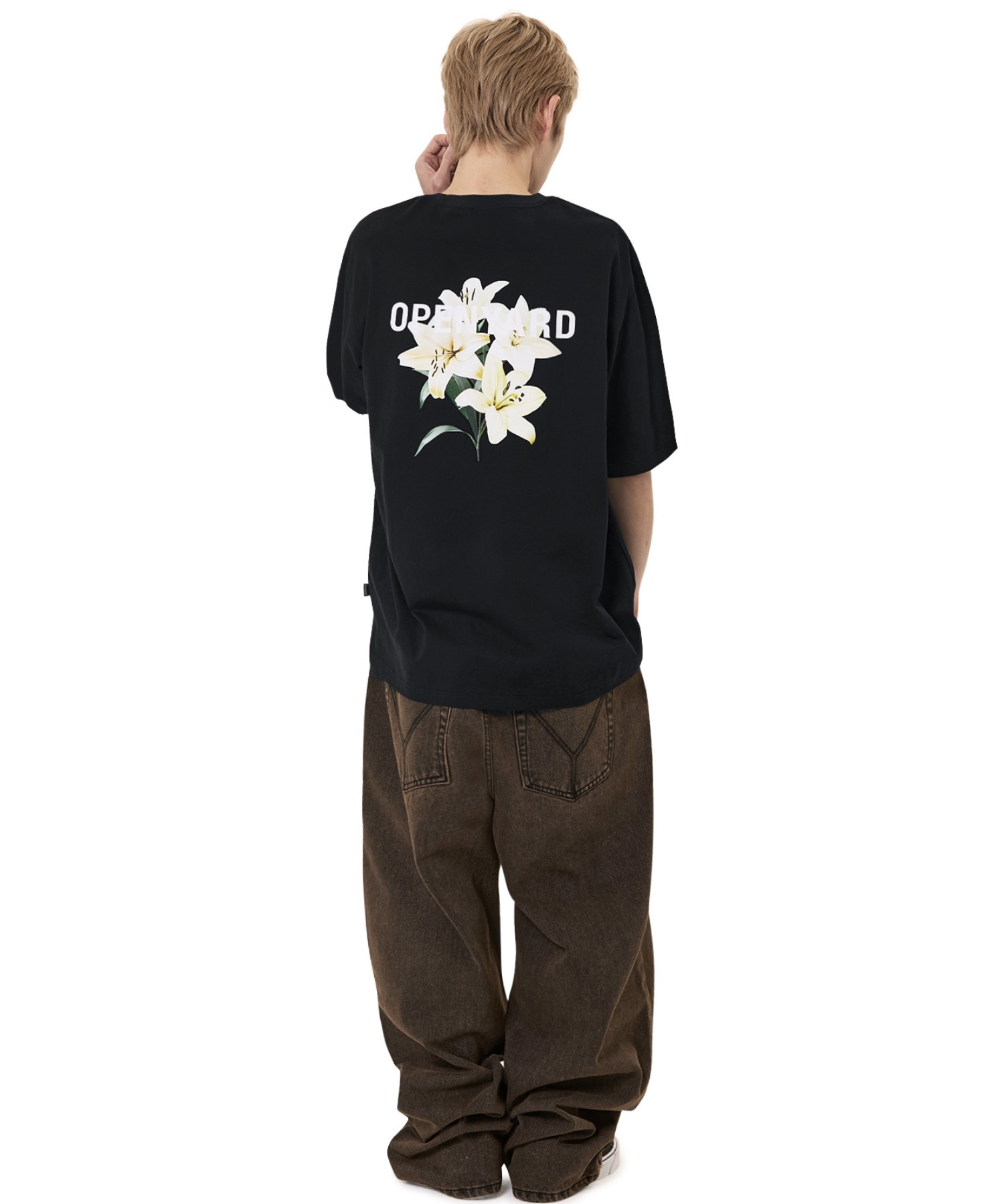OY/オーワイ』 LOOSE BAGGY PANTS - WASHED BROWN/ウォッシング