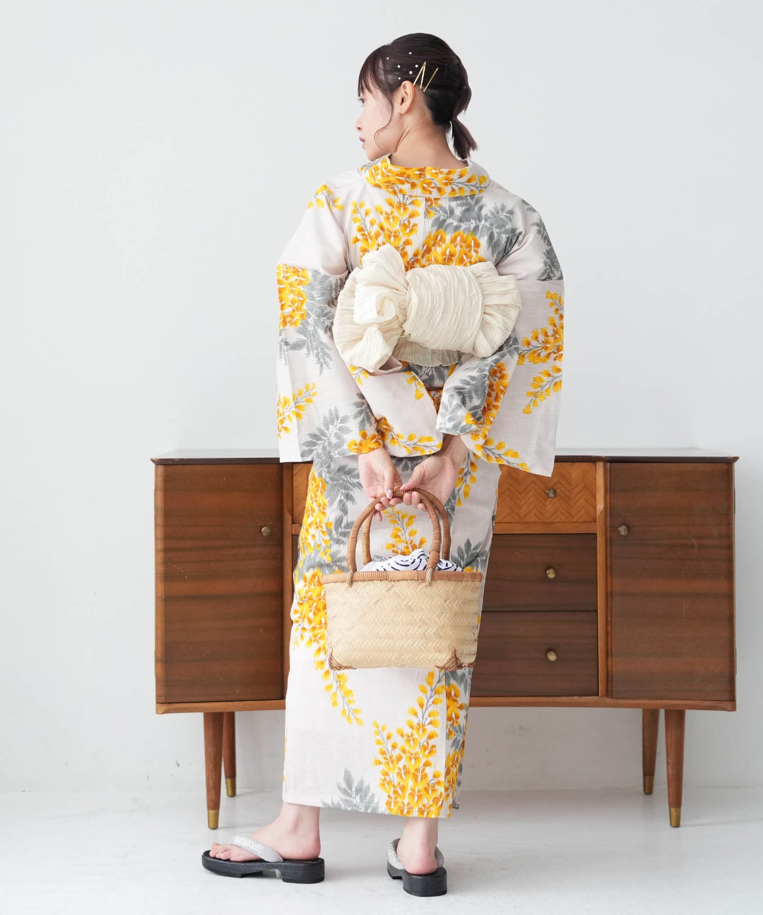 選べる浴衣3点セット utataneオリジナルデザイン 国内染色