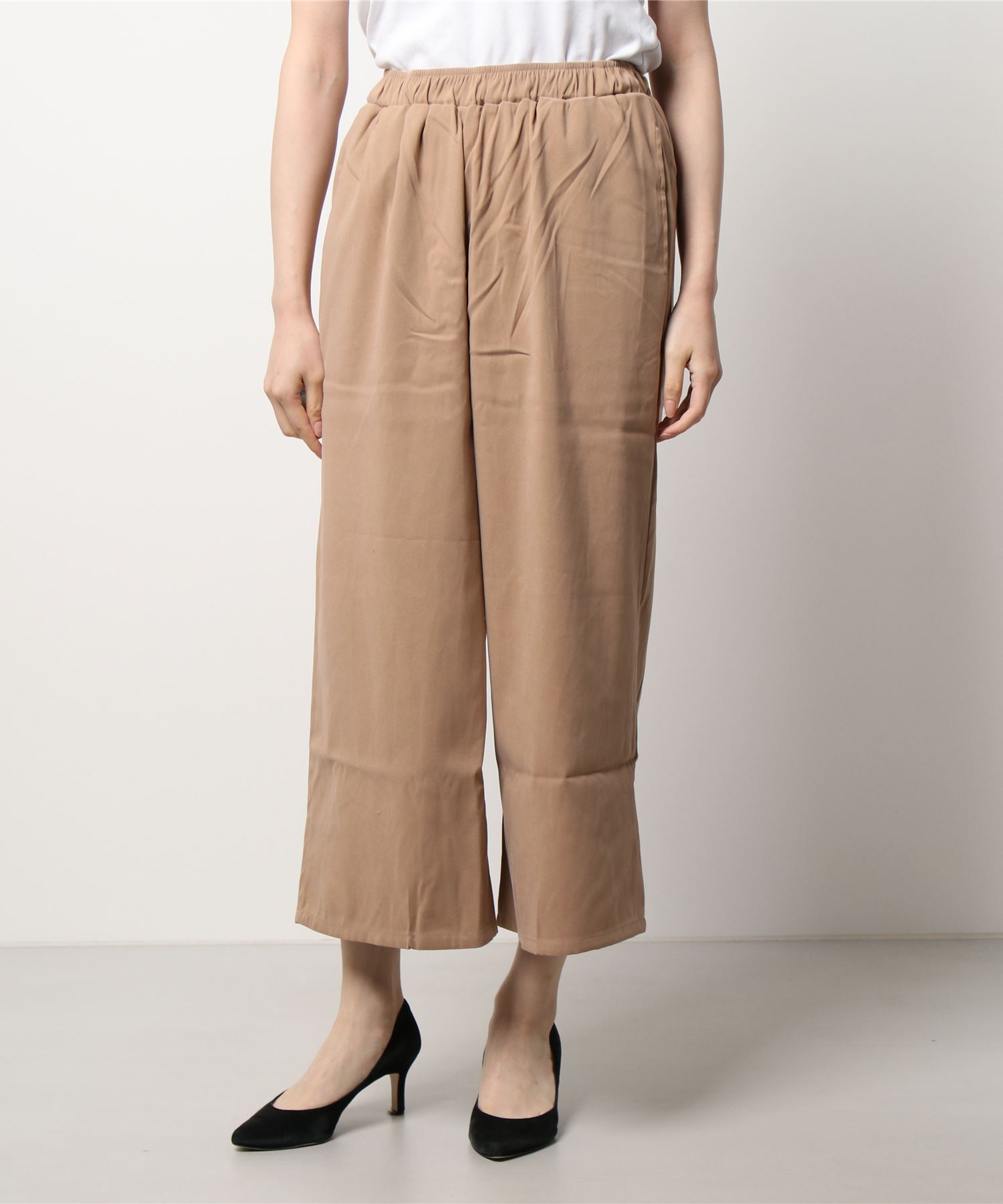 Kobe Lettuce選べる2タイプ M3481 工場直送 リラックスワイドパンツ