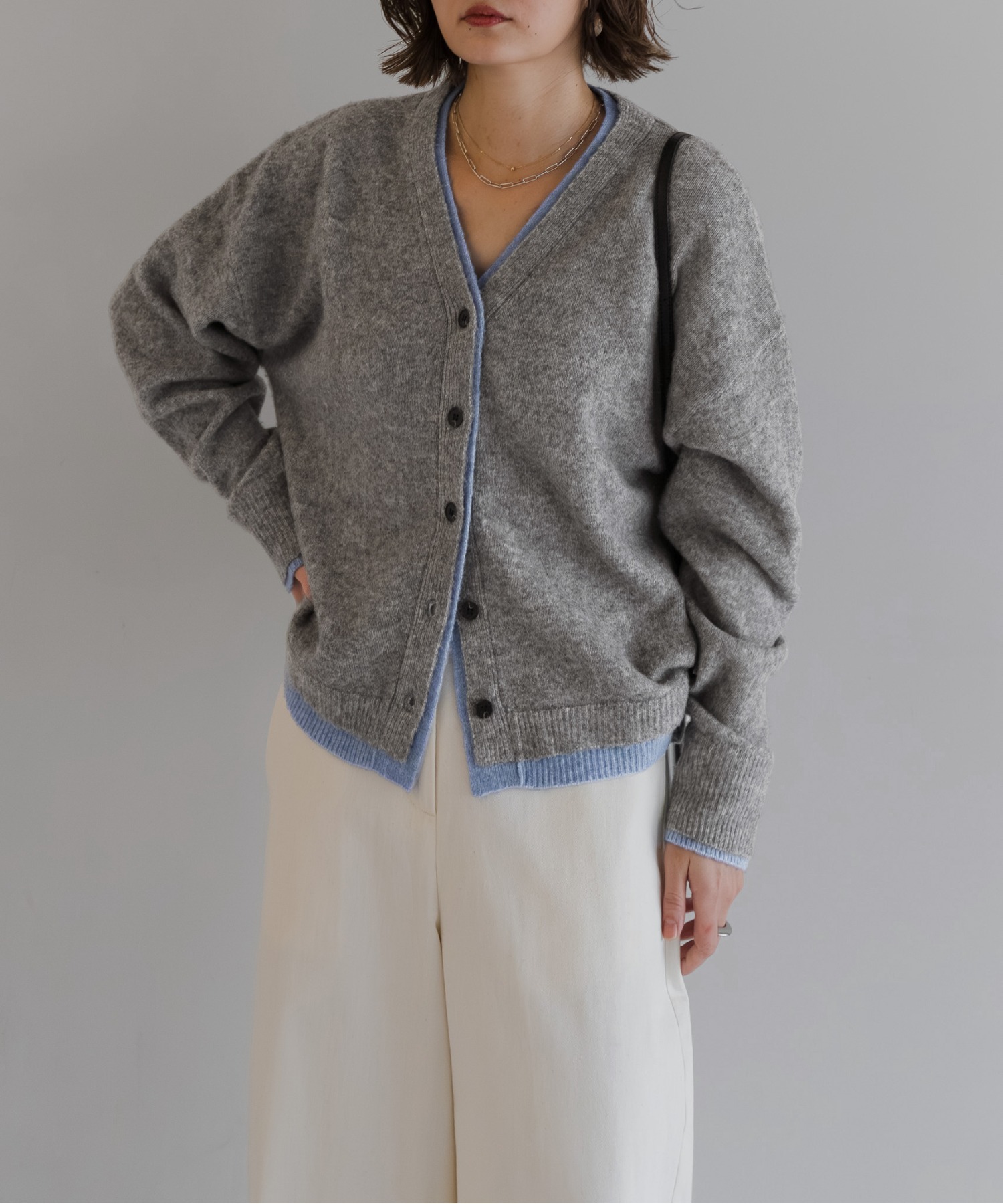model：H158 着用サイズ：FREE