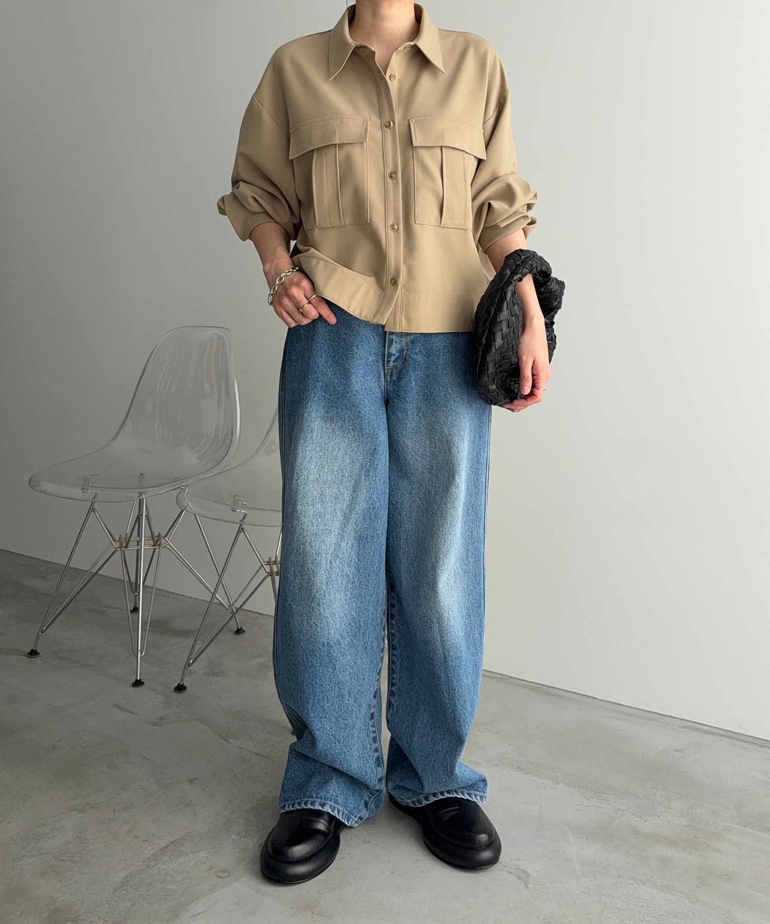 model：H160　着用サイズ：F