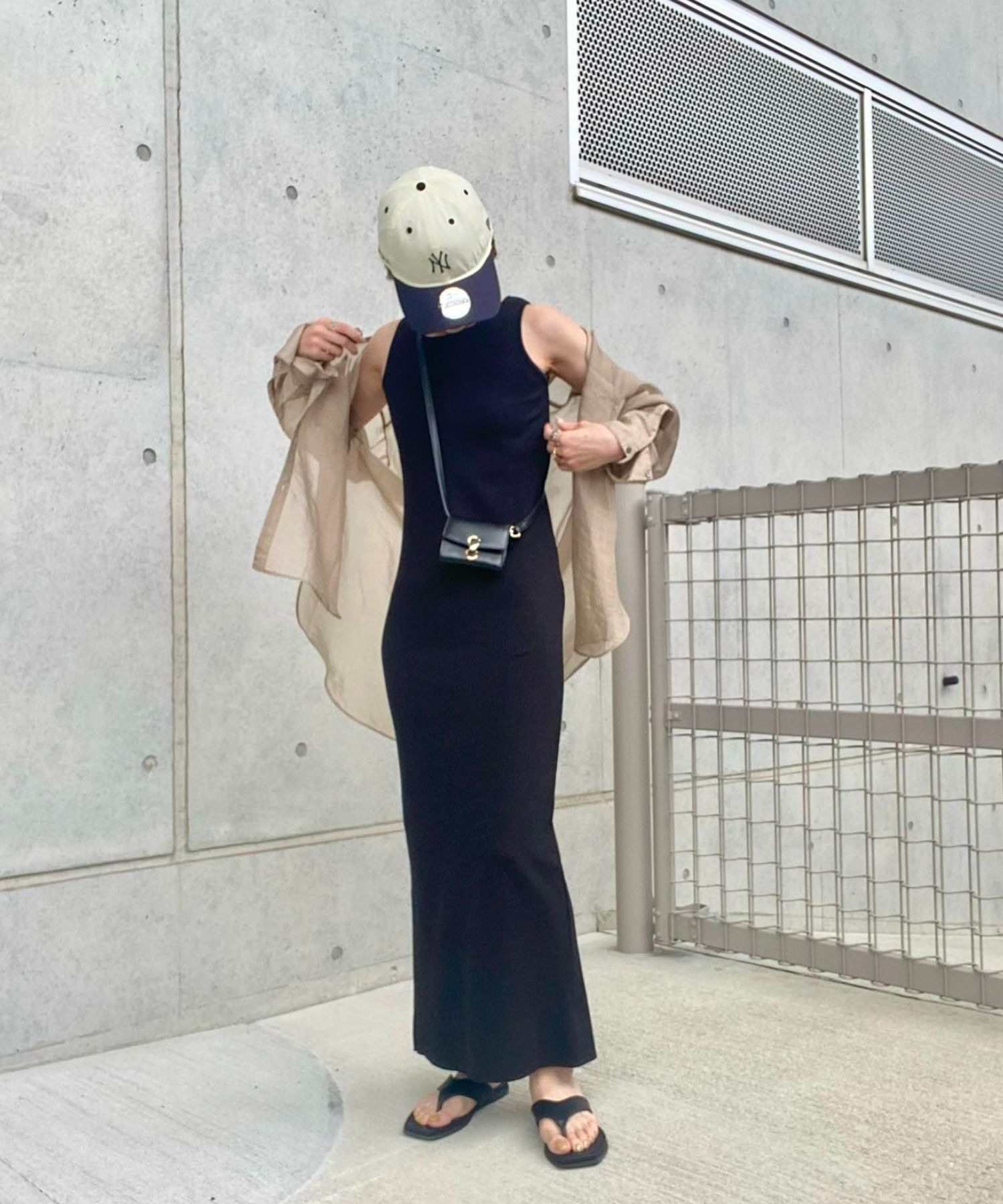 model：H160 着用サイズ：FREE