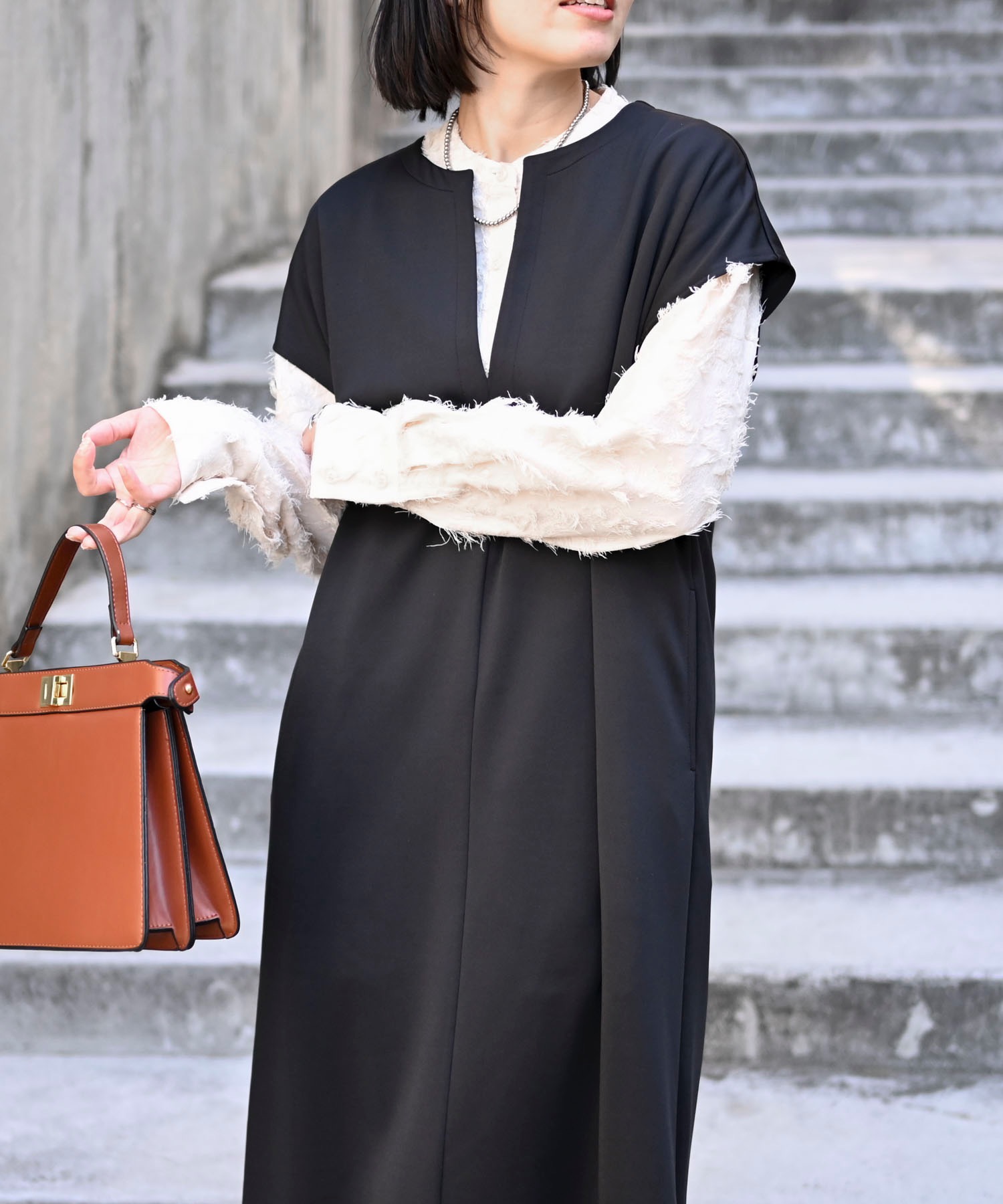 model:H163. 着用サイズ:FREE