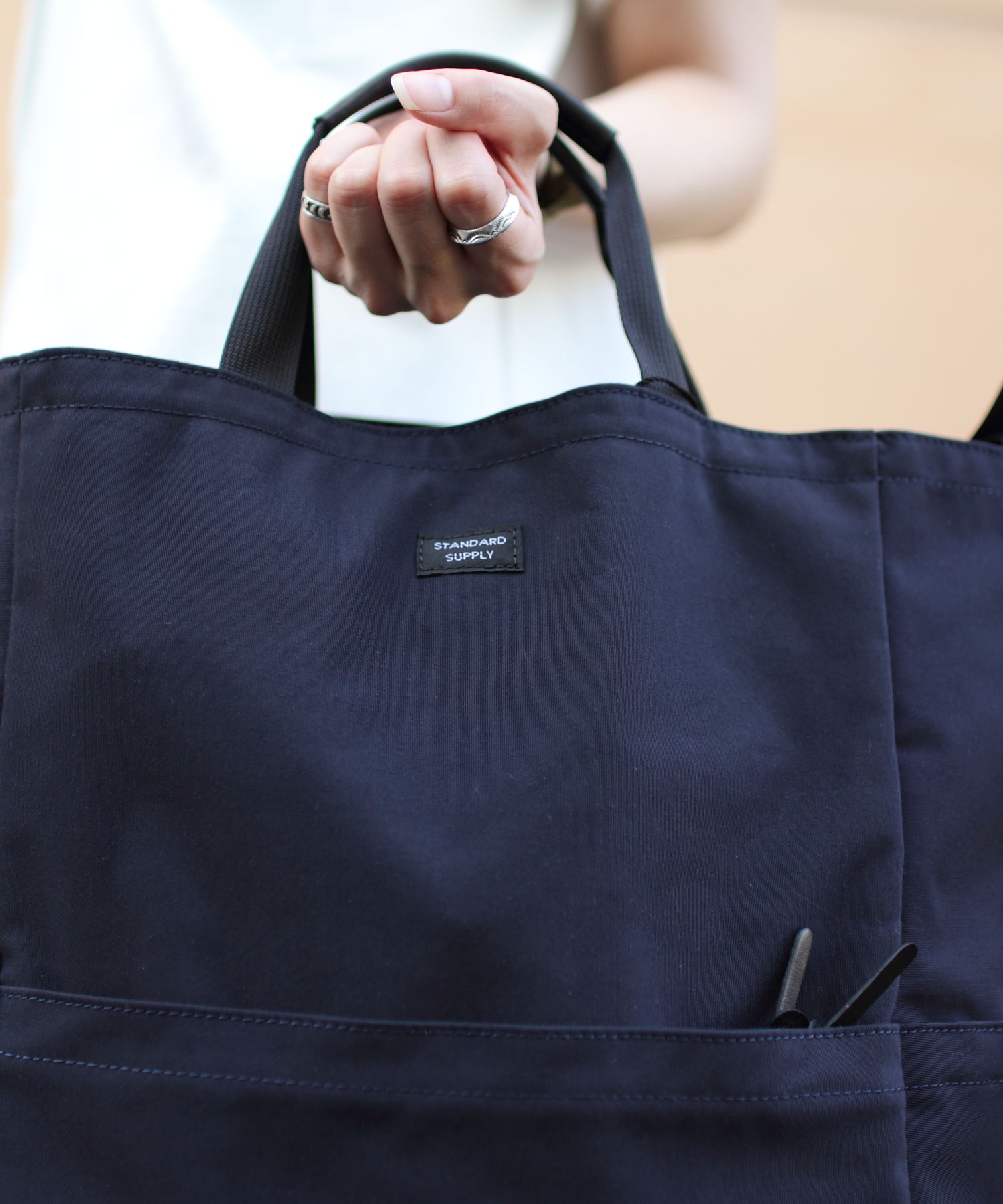 Standard Supply スタンダードサプライ ジップトップ2wayトート Ziptop 2way Tote Standard Supply Steps Online Store ステップス オンラインストア