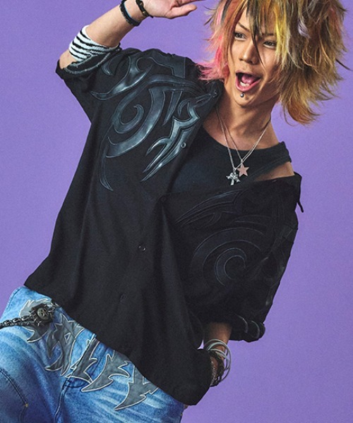 A'GEM/9 × .kom 『GALFY/ガルフィー』部族長シャツ セレクト