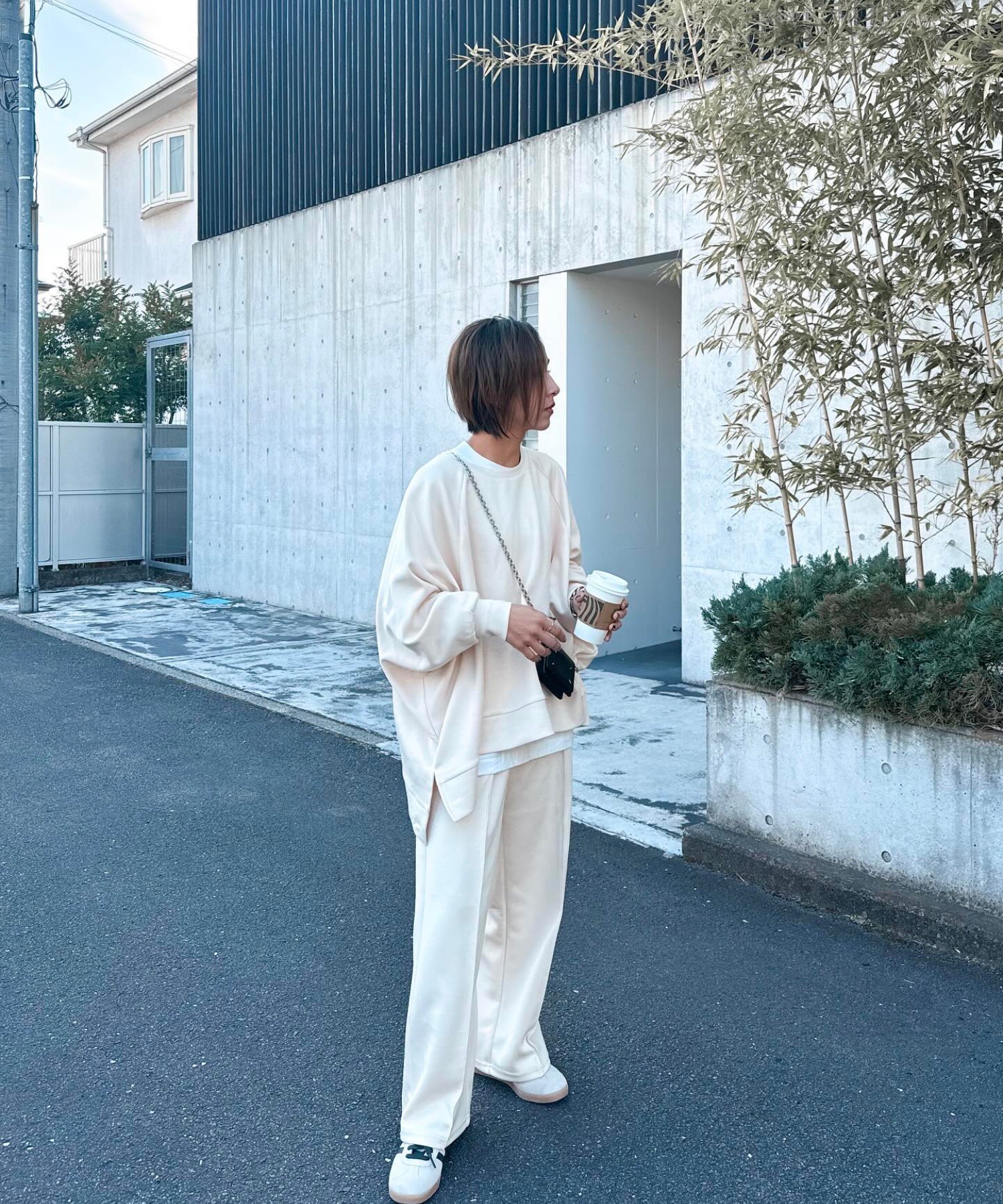 model：H158 着用サイズ：FREE