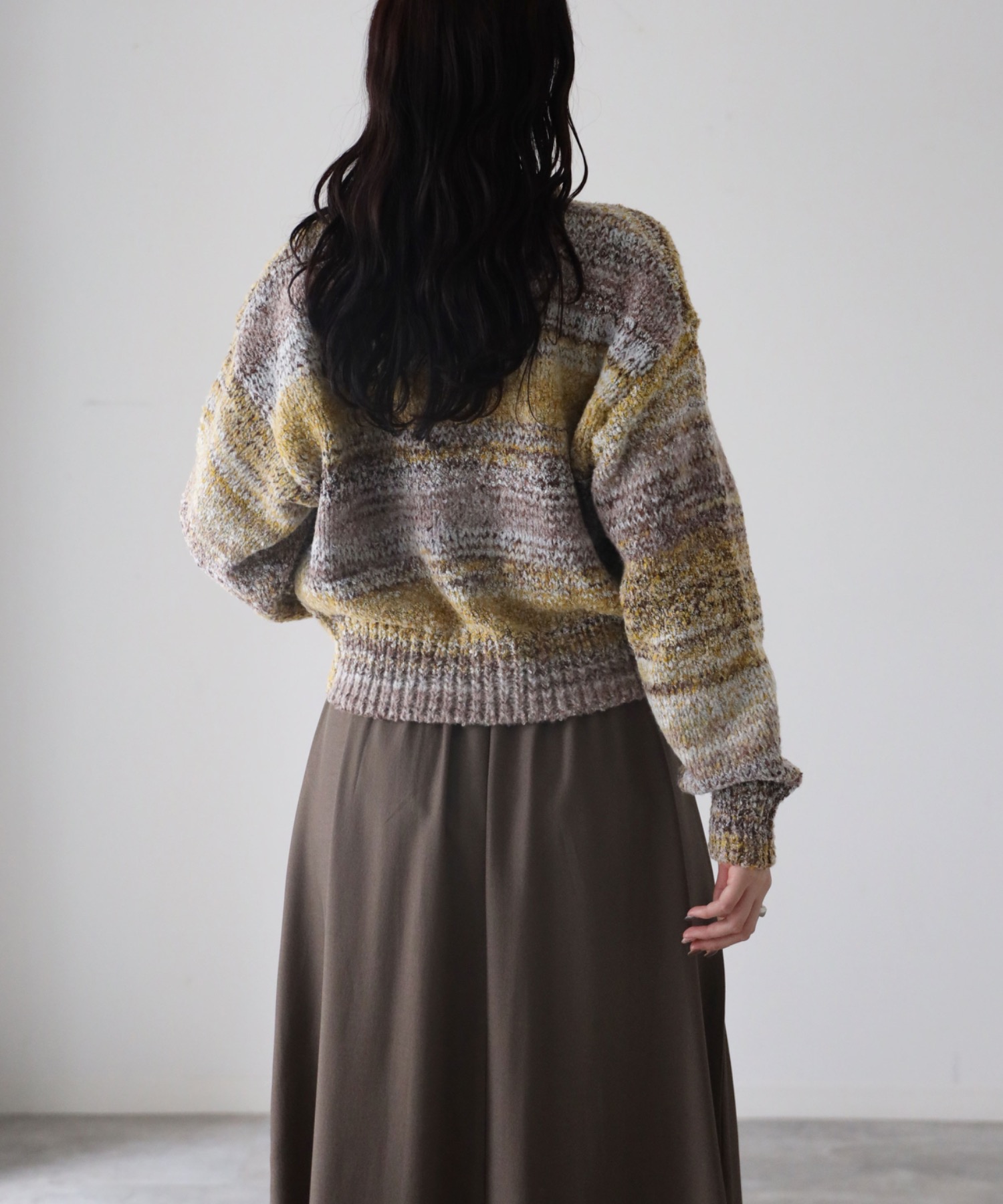 model：164cm. 着用サイズ：FREE