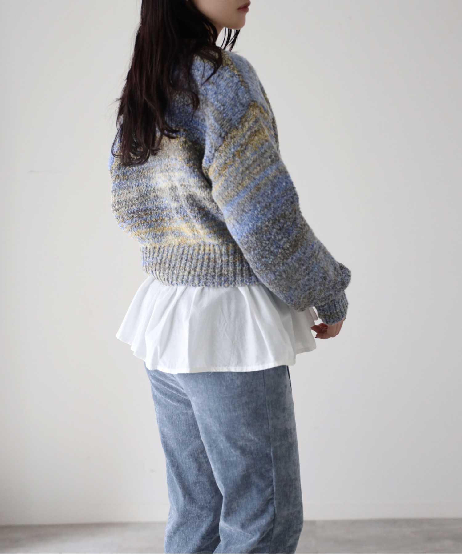 model：164cm. 着用サイズ：FREE