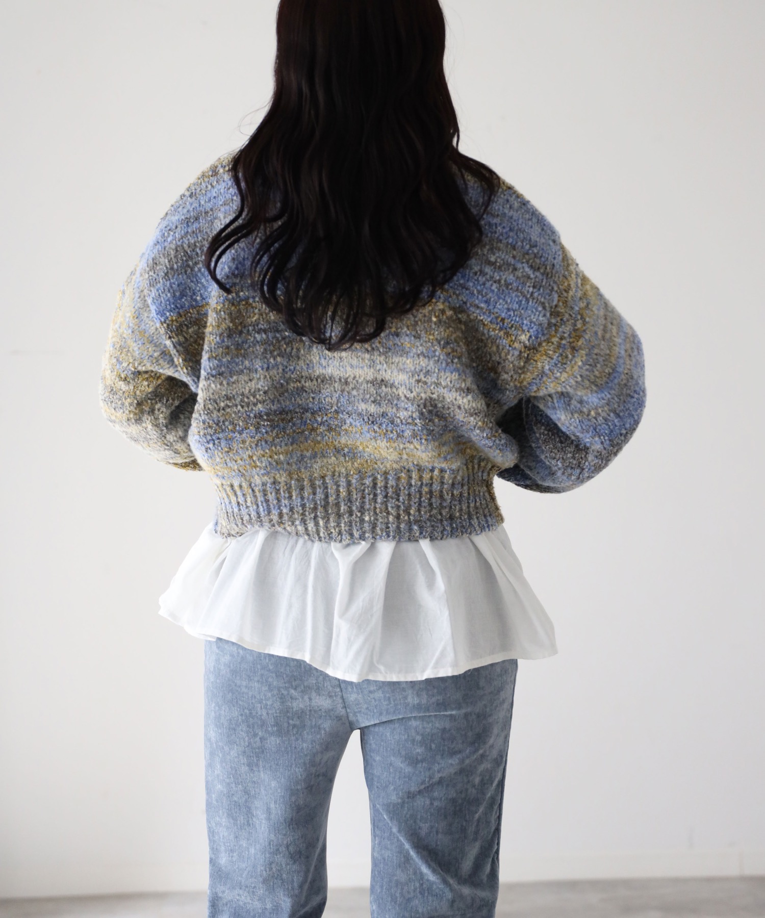 model：164cm. 着用サイズ：FREE