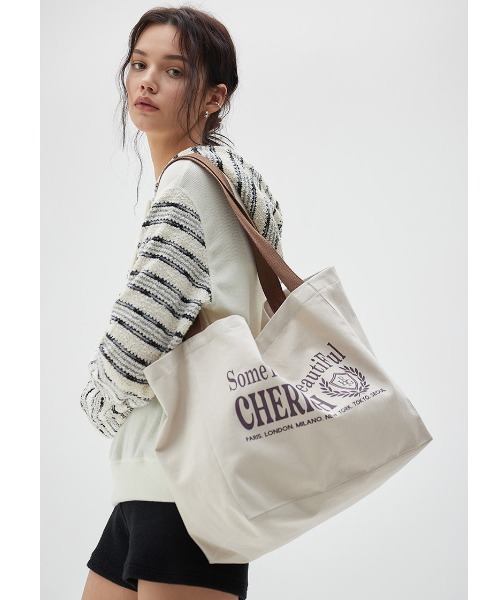 AUBE DE J ★韓国★人気エコバッグ★Moments Linen Bag/追跡あり org.jpg