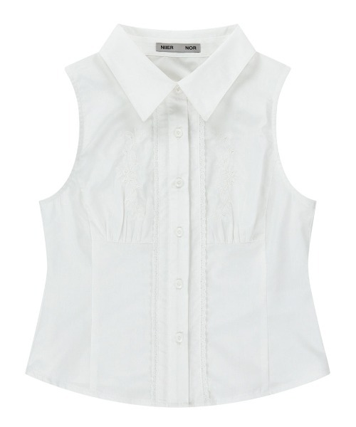 A'GEM/9 × .kom 『NIIER NOR/ニーアノア』 ROSE SLEEVELESS