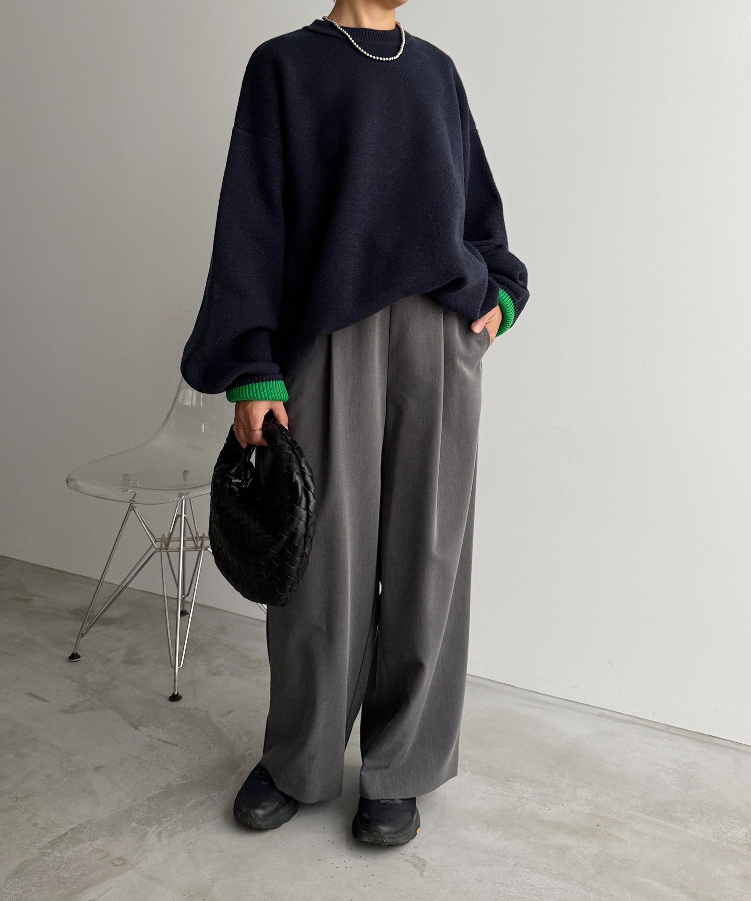model：H156　着用サイズ：S